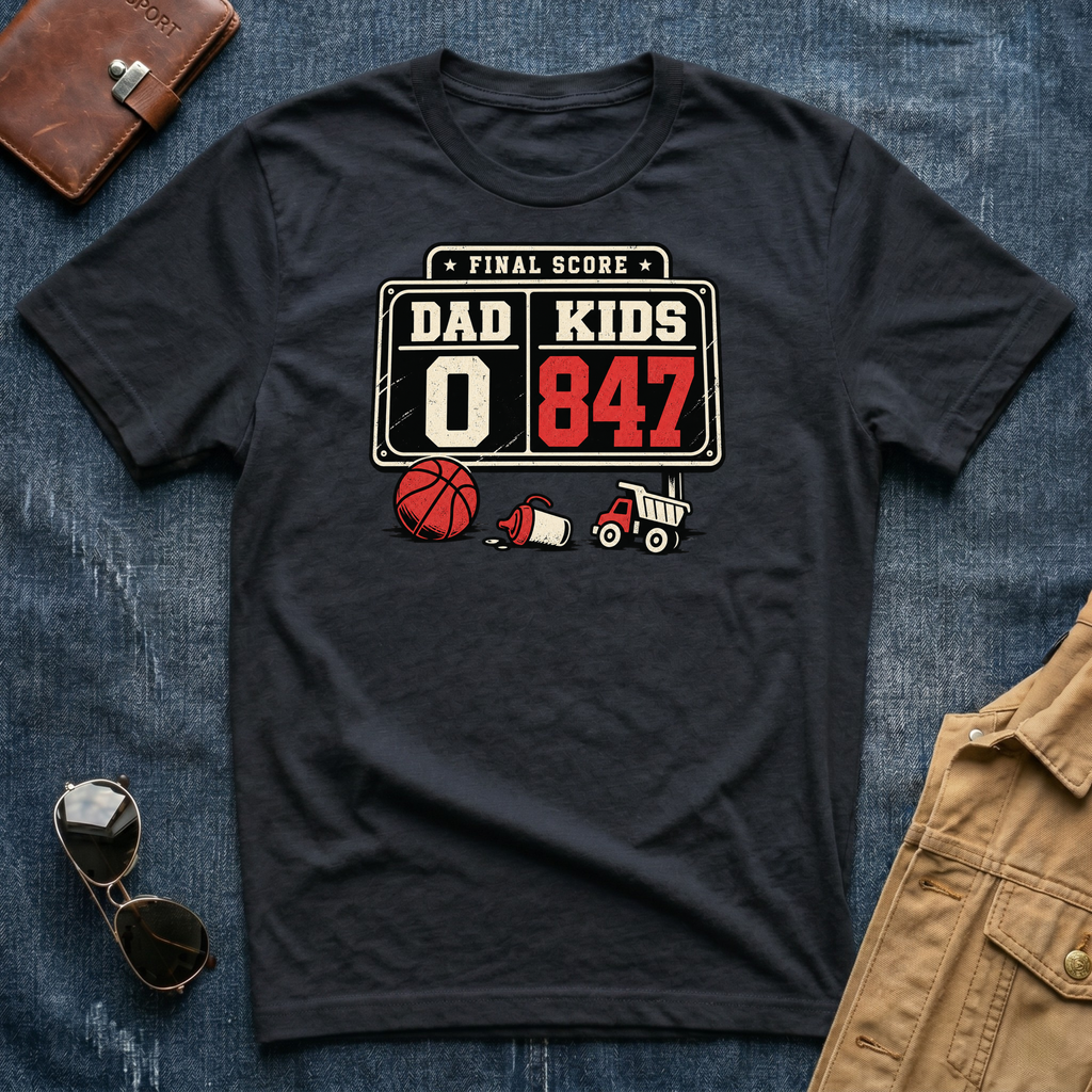 Final Score Dad 0 T Shirt