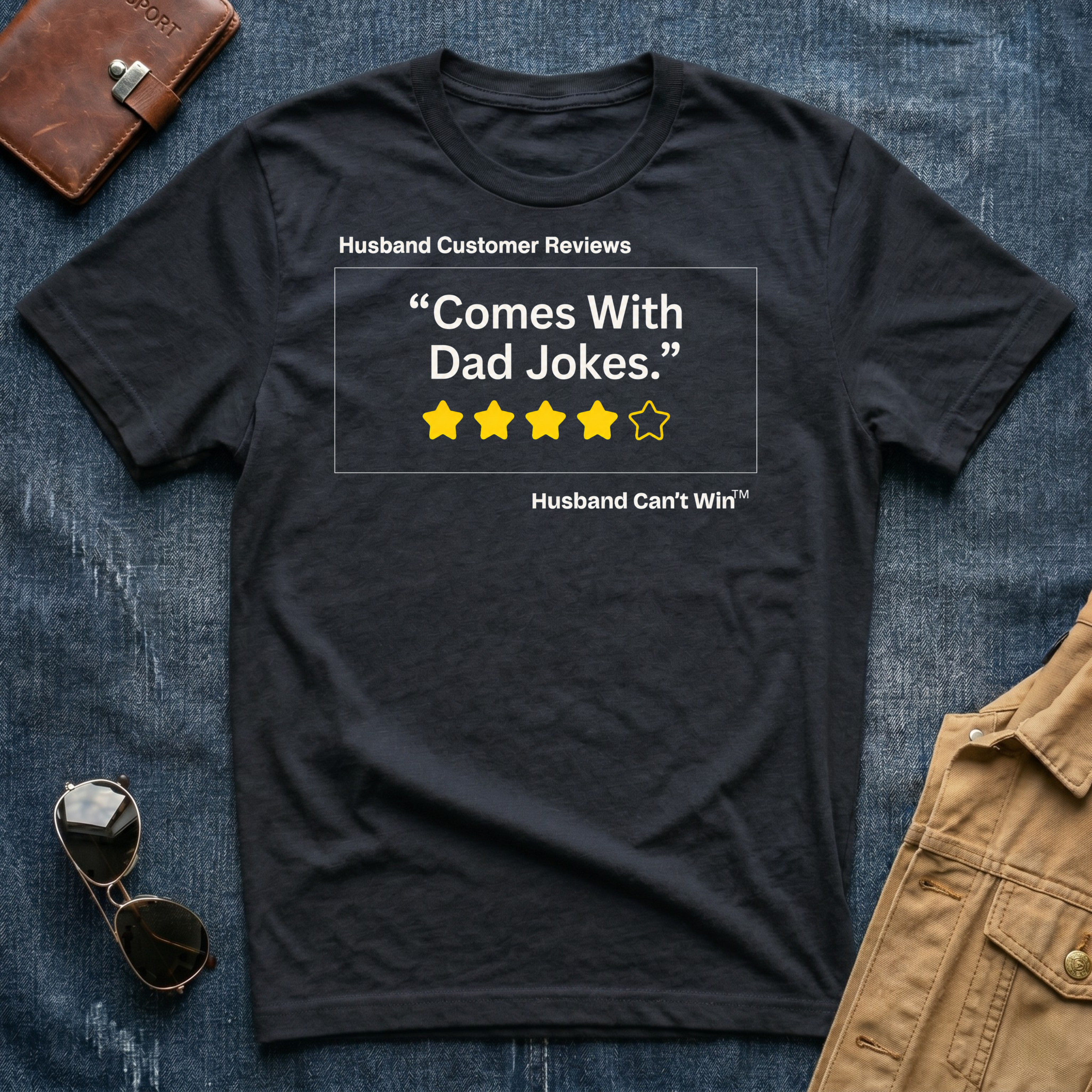 HCR Comes With Dad Jokes T Shirt
