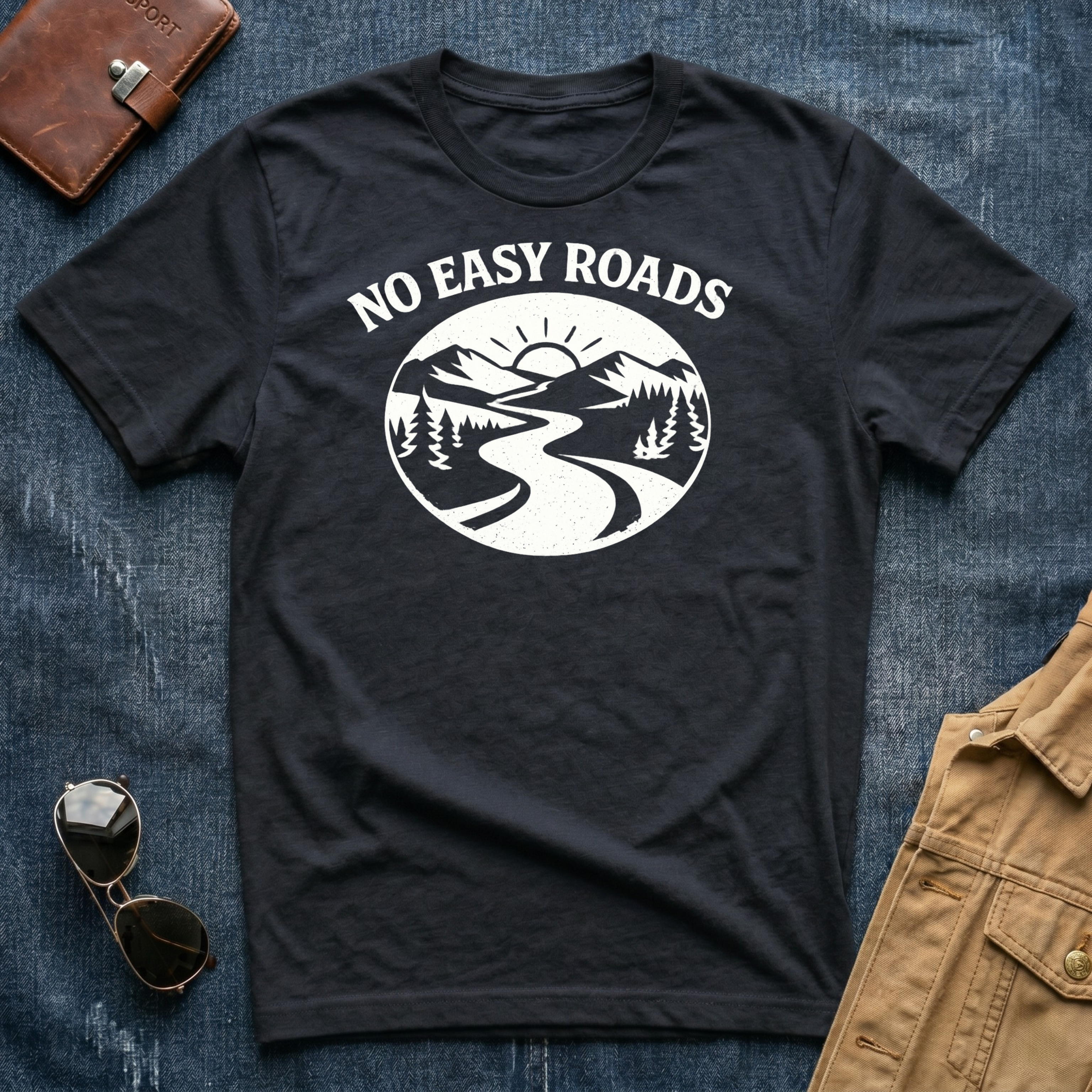 No Easy Roads T-Shirt