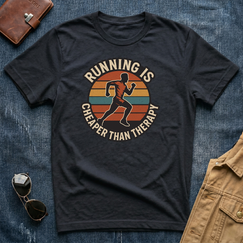 Running Cheaper Than Therapy T-Shirt