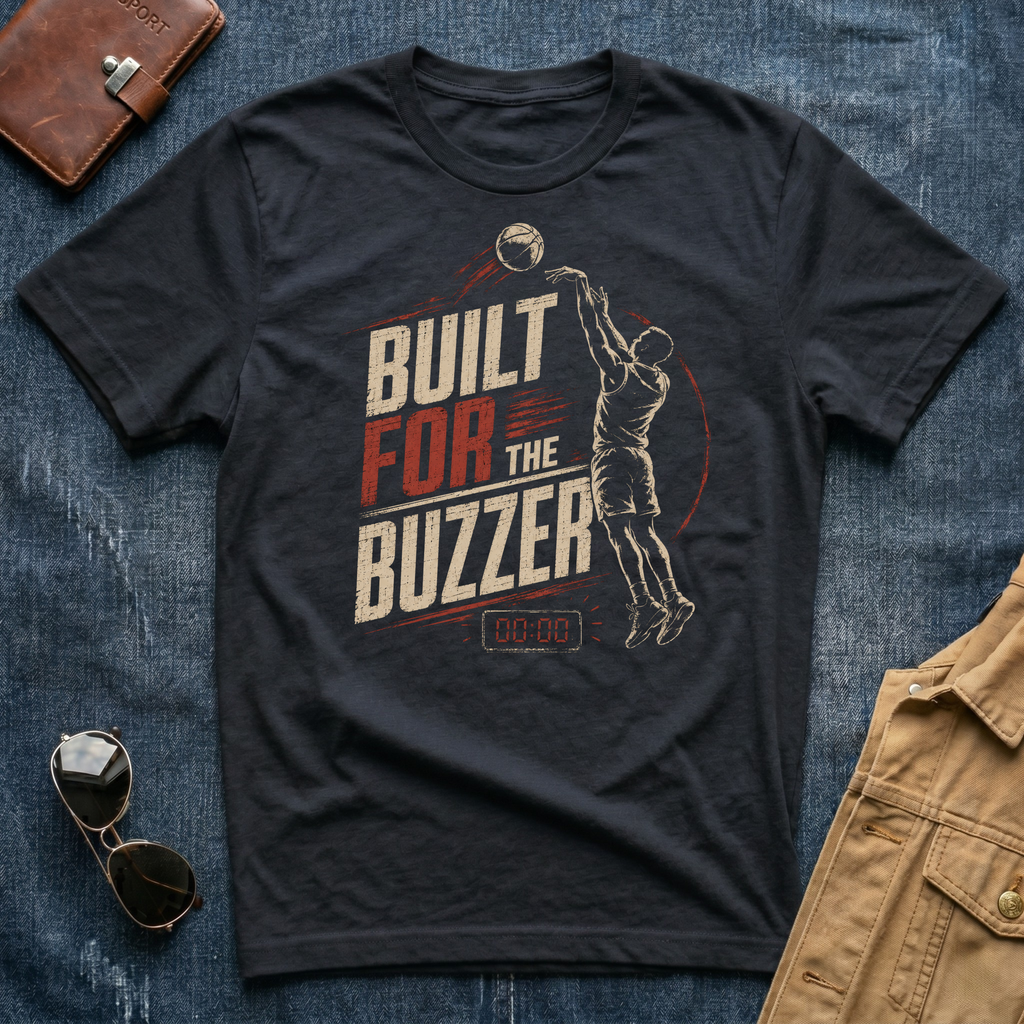 Built for the Buzzer Basketball t shirt