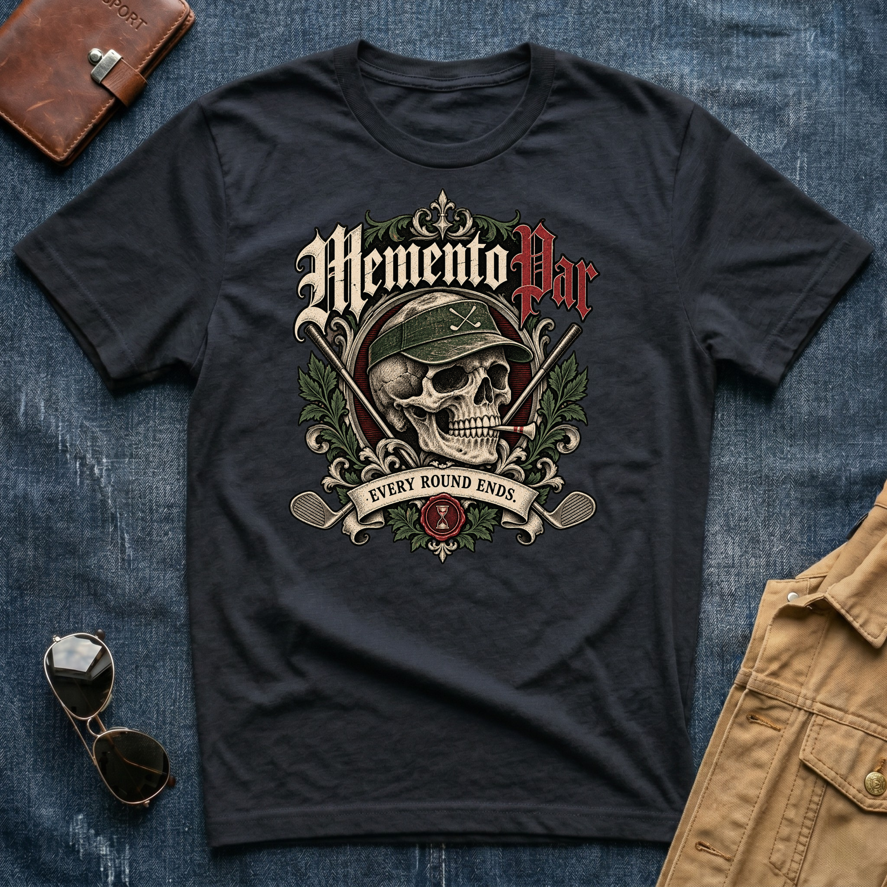 Memento Par Skull T-Shirt