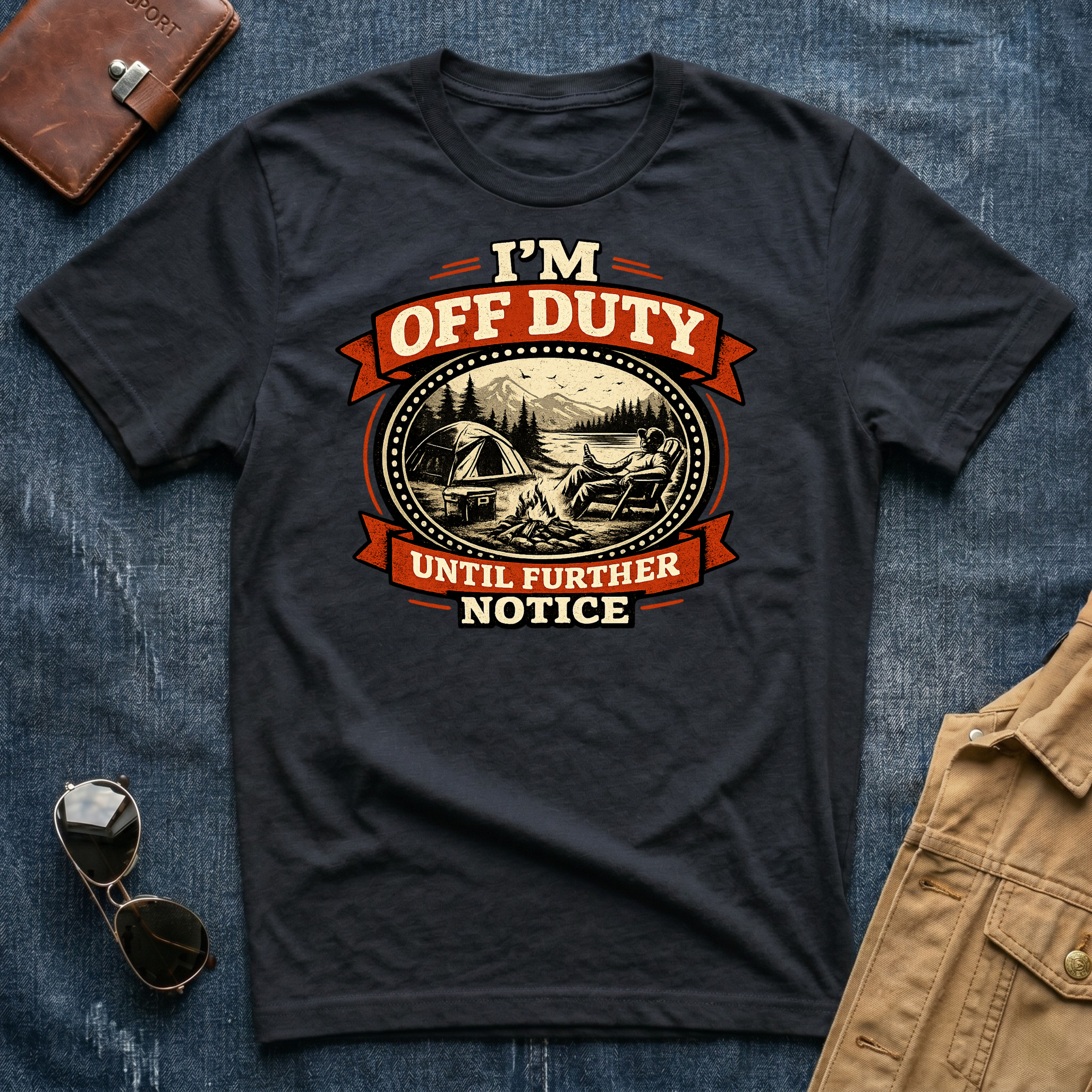 I'm Off Duty Until Further Notice T Shirt