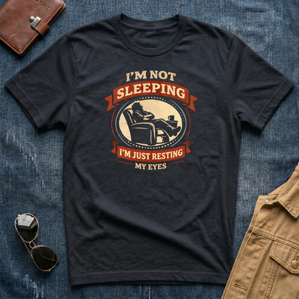 I'm Not Sleeping I'm Just Resting My Eyes T-Shirt