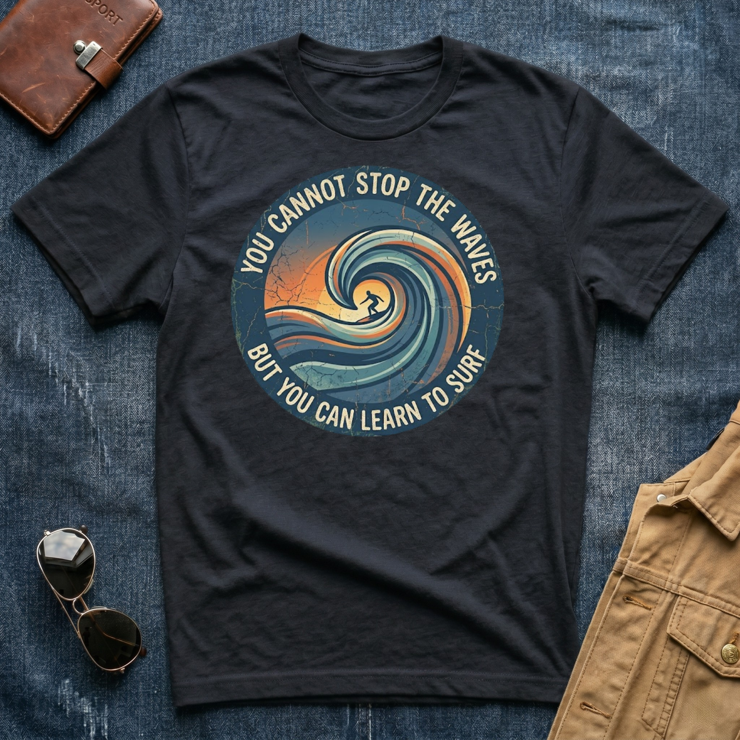 You Cannot Stop the Waves T Shirt