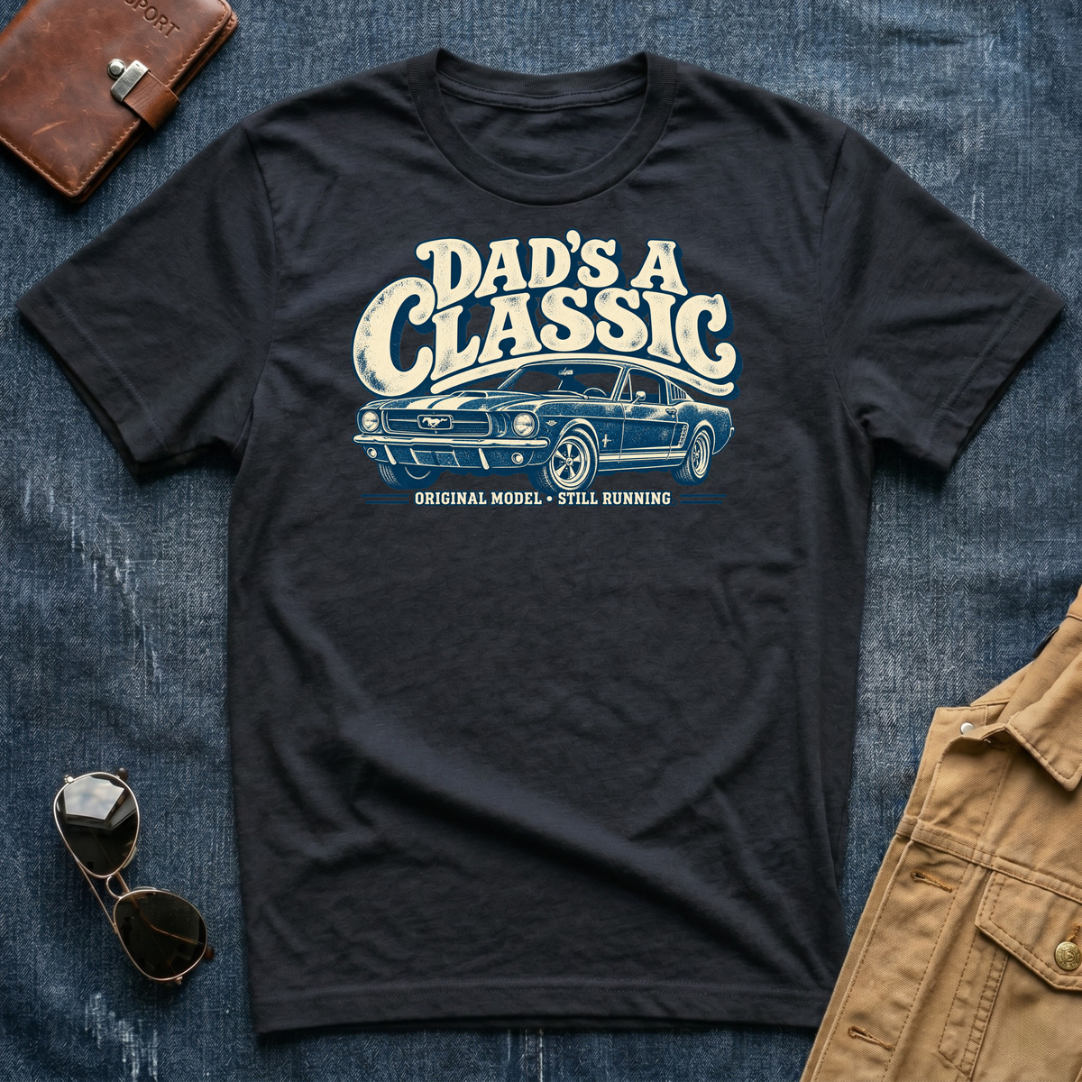 Dad’s a Classic Mustang T-Shirt