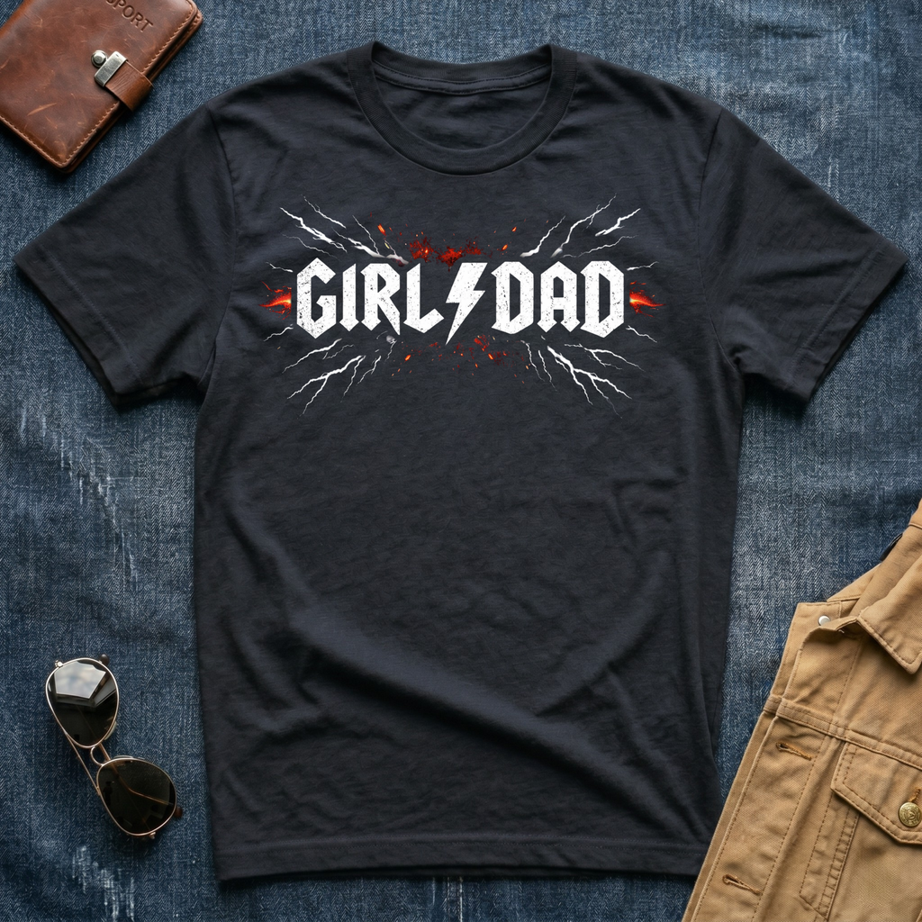 Girl Dad Flame T-Shirt