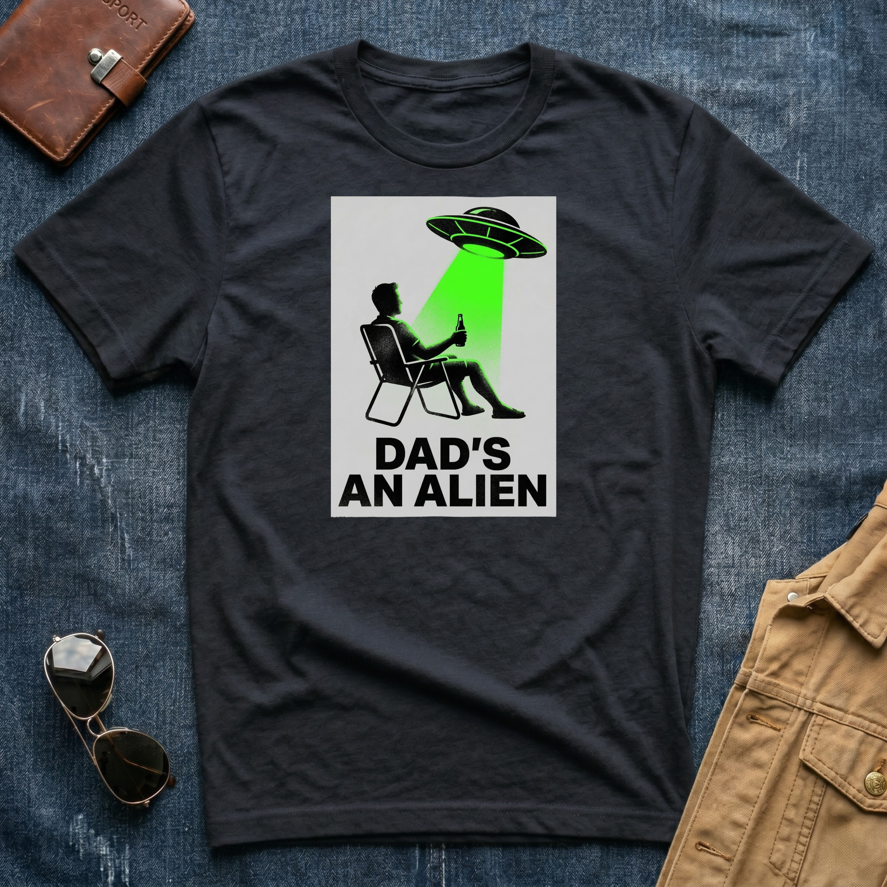 Dad's An Alien T-Shirt