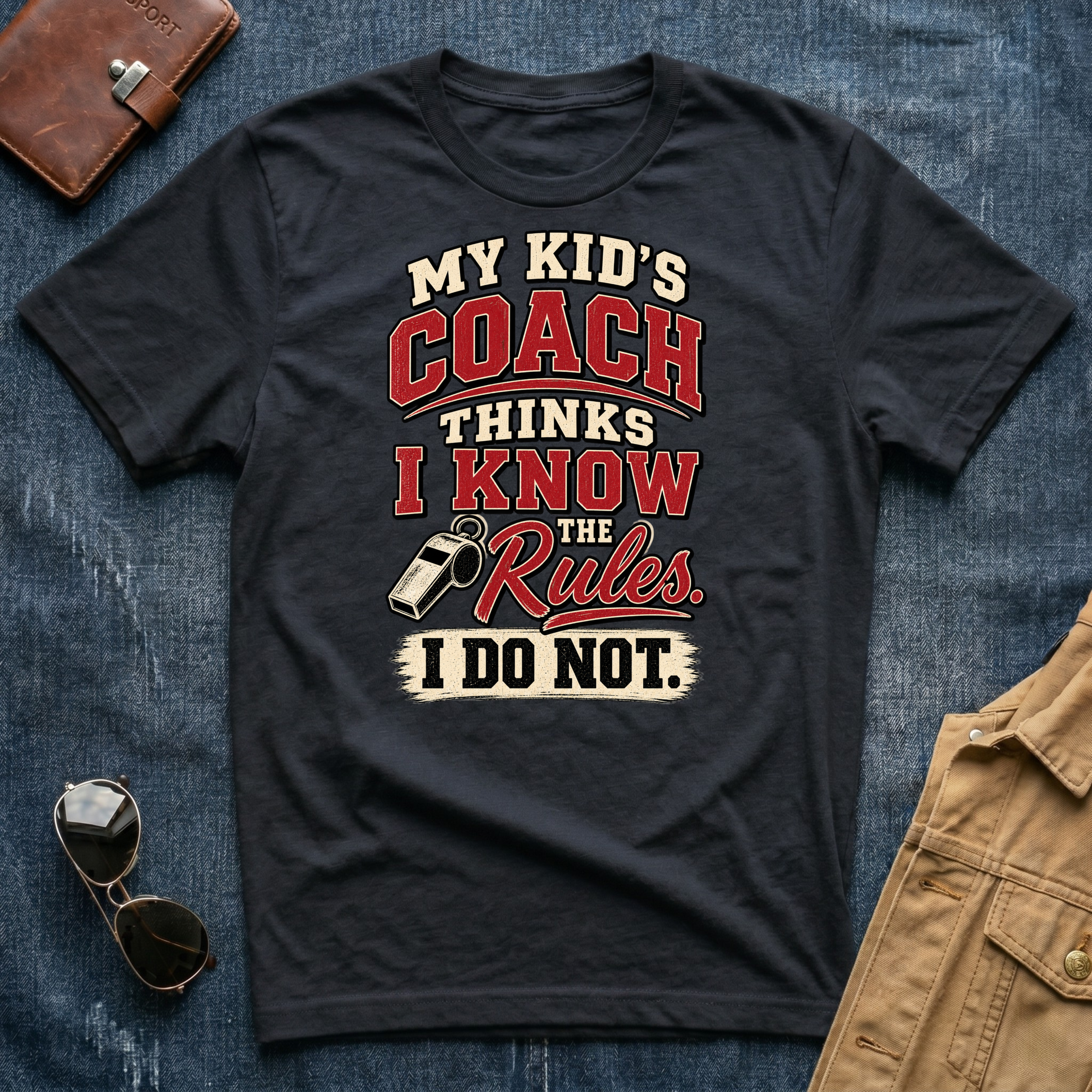 My Kid's Coach Thinks I Know the Rules T Shirt