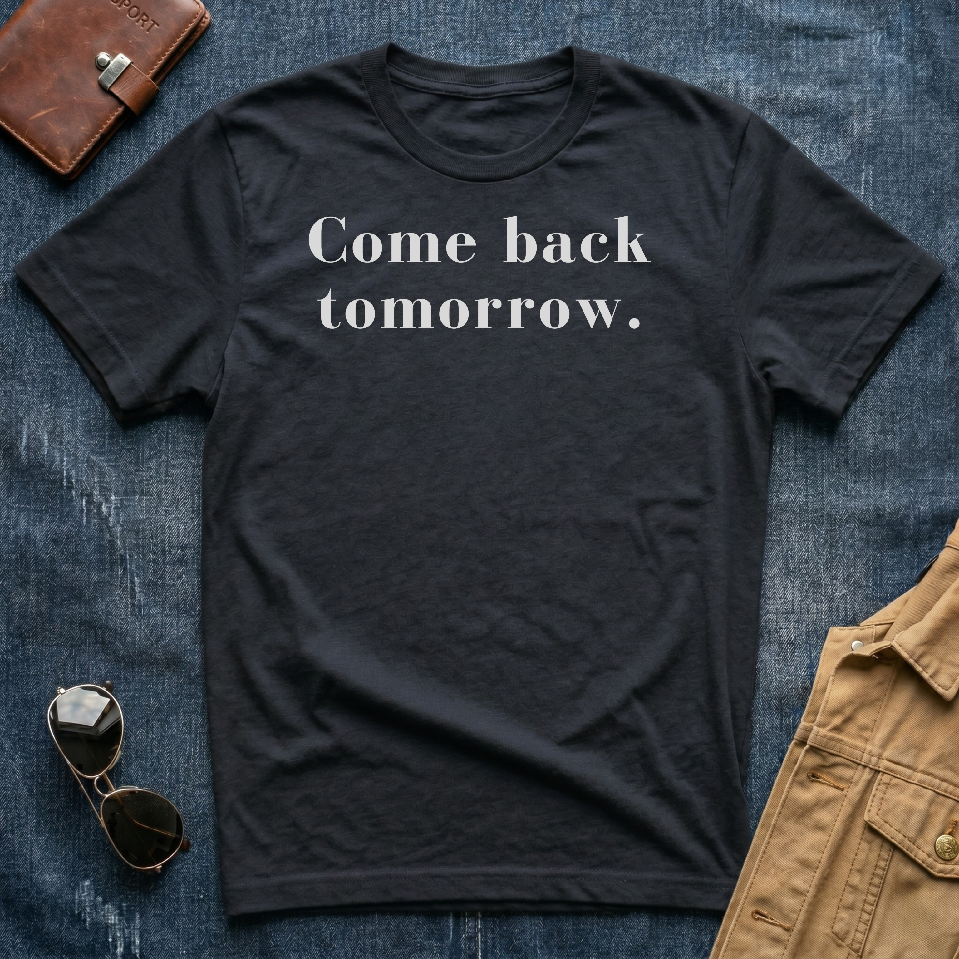 Come back tomorrow T Shirt