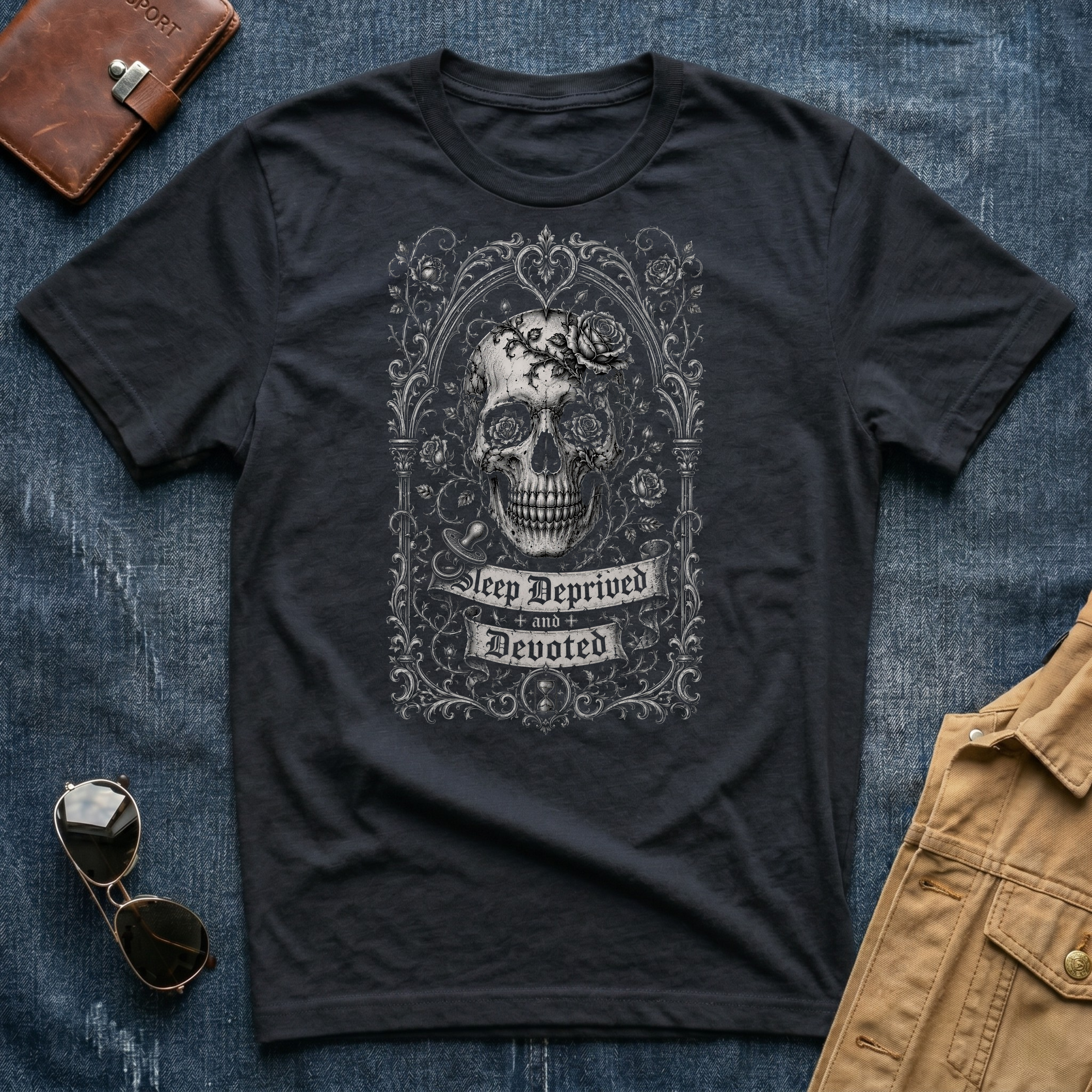 Sleep Deprived and Devoted T Shirt
