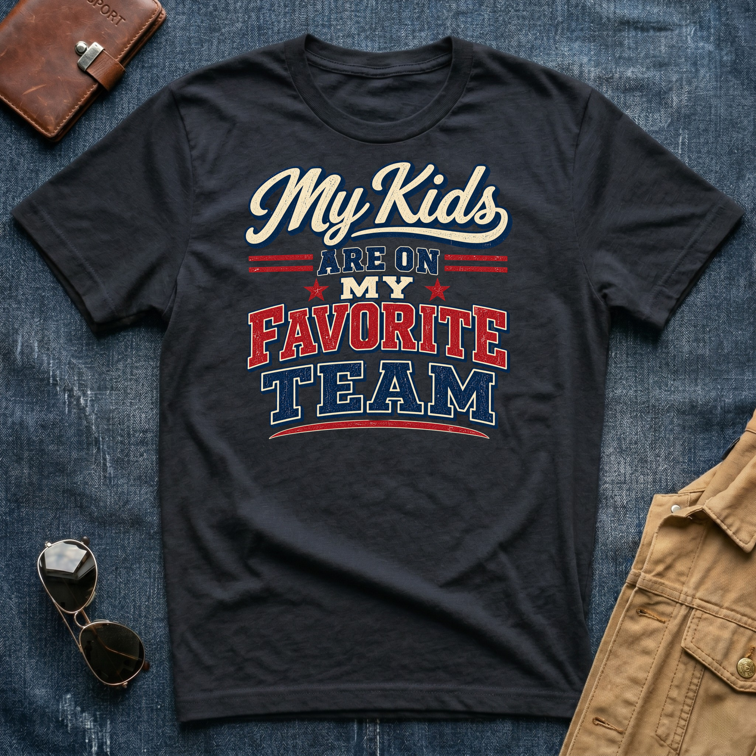 My Kids Are On My Favorite Team T‑Shirt