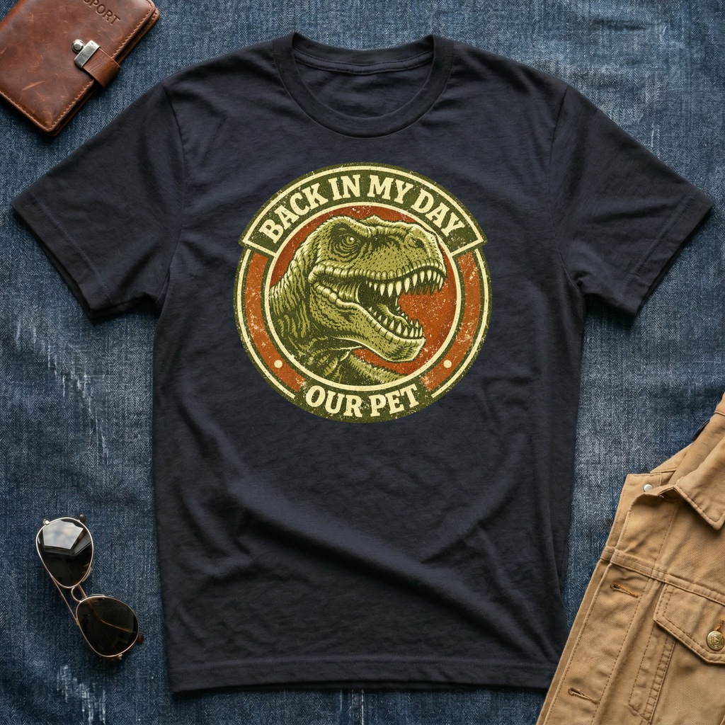 Back In My Day Our Pet T Shirt