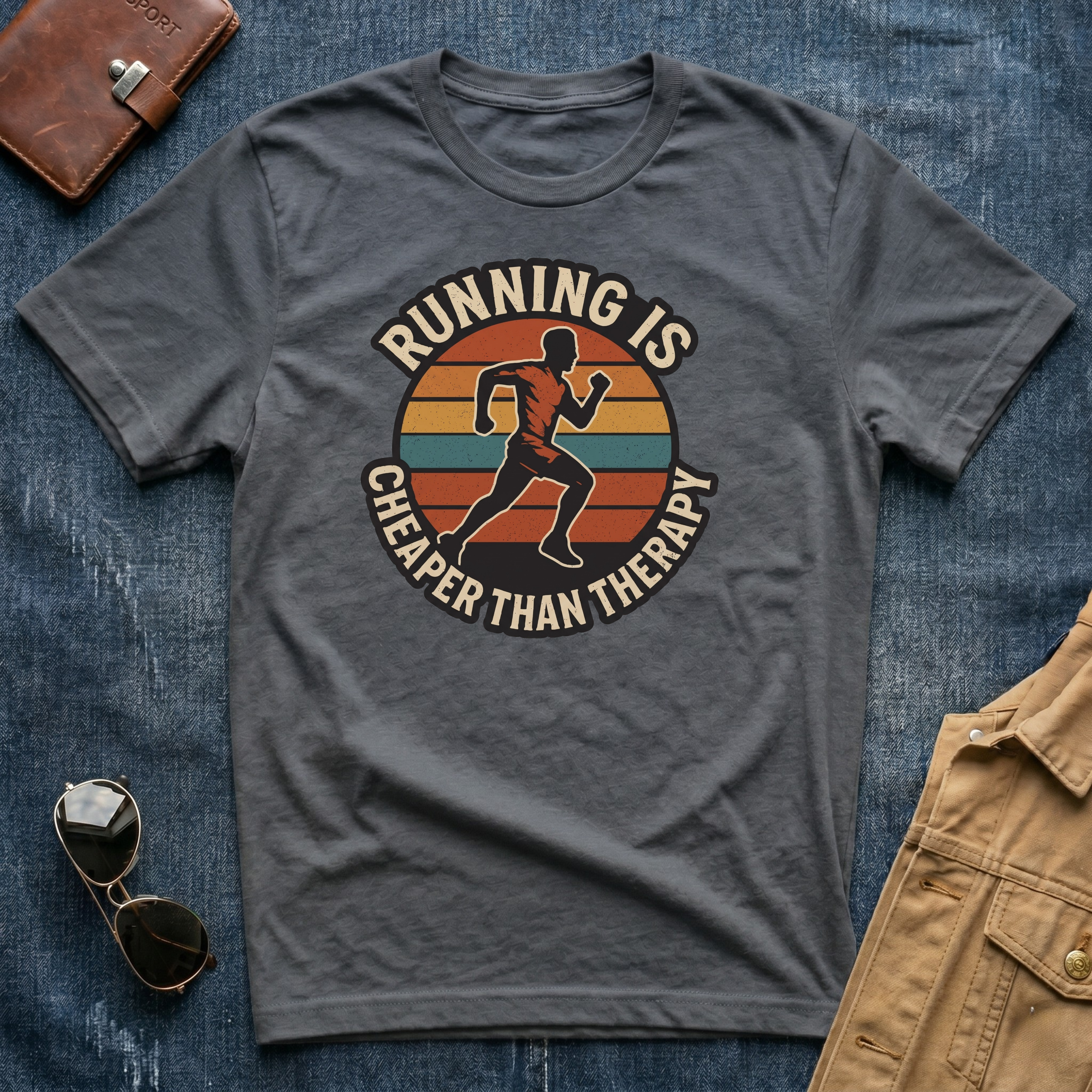 Running Cheaper Than Therapy T-Shirt
