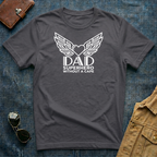 Dad Superhero White T-Shirt