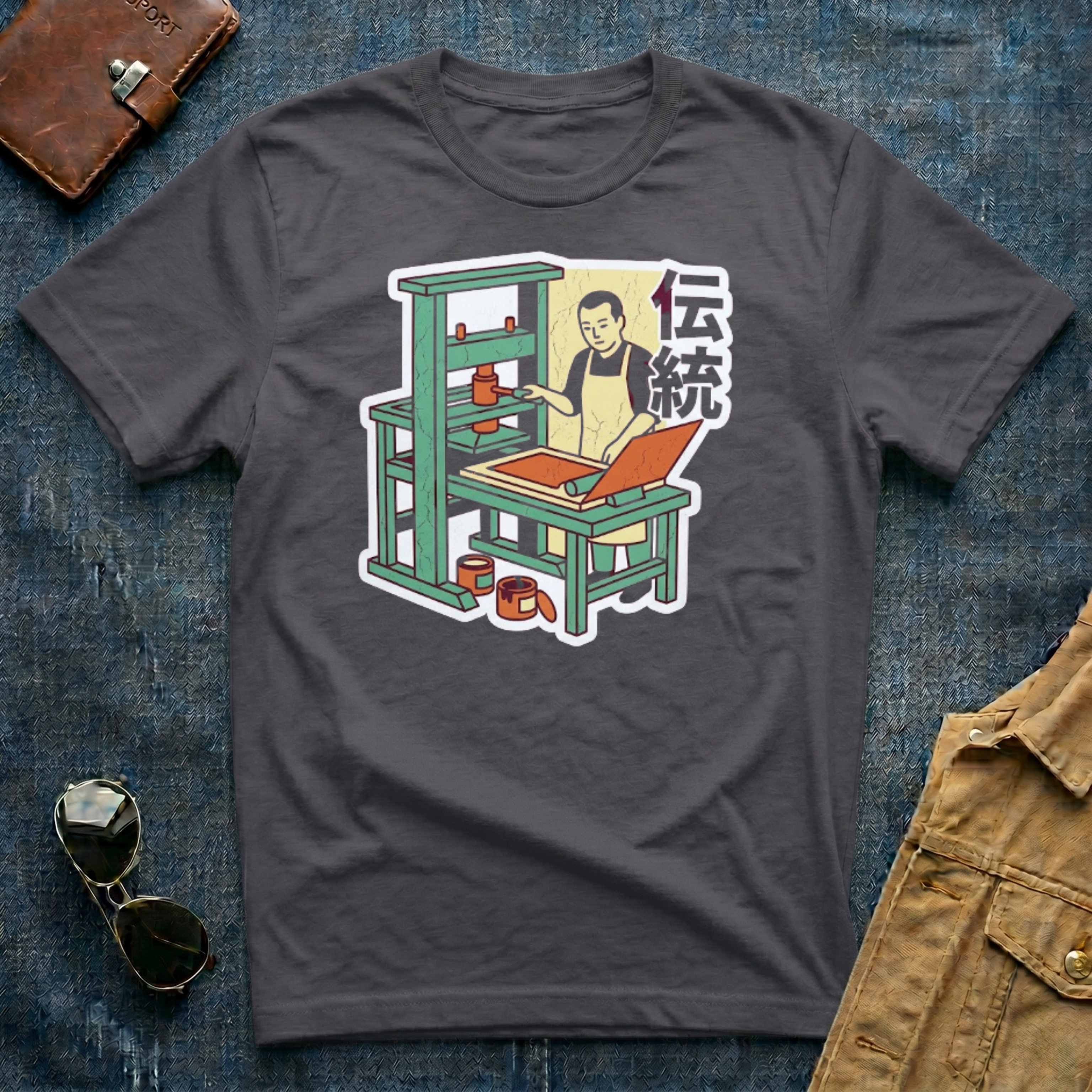 Printing Press (Tradition) T Shirt