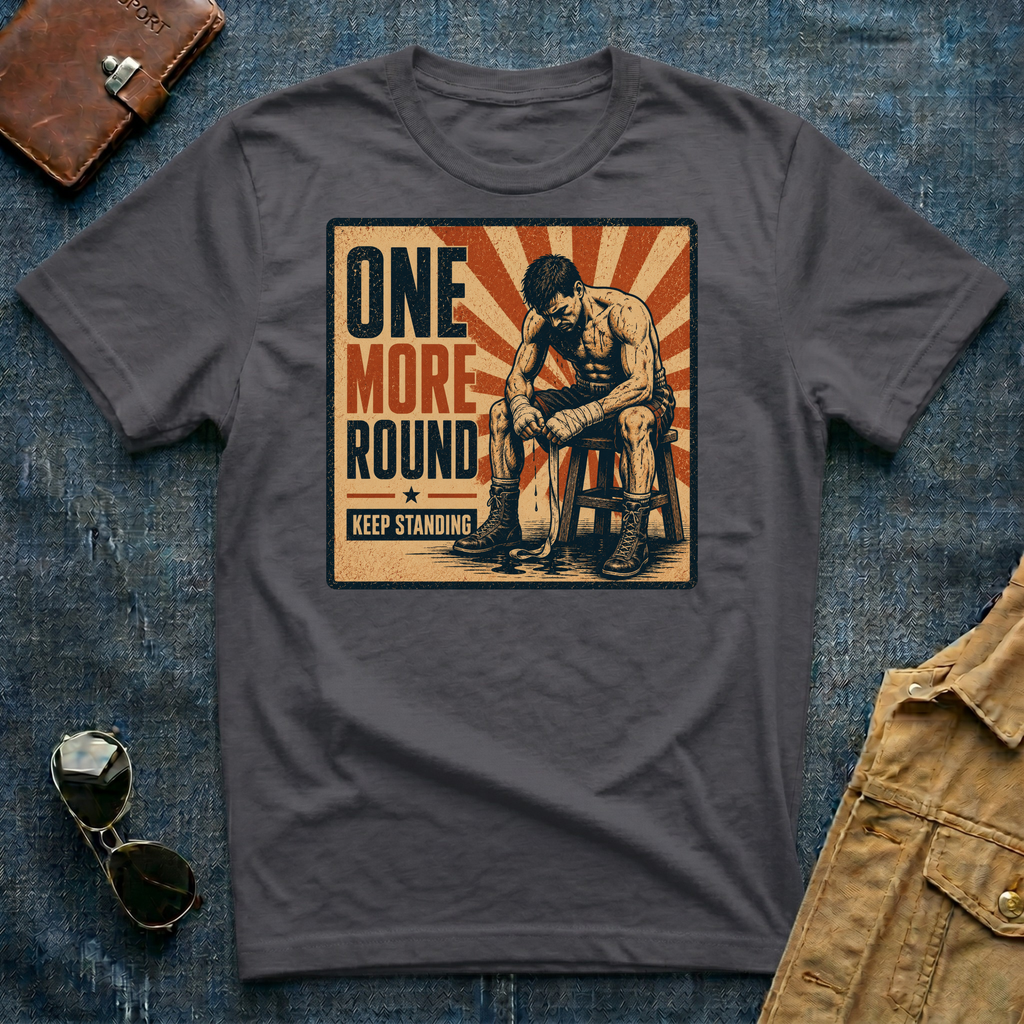 One More Round Boxing T-Shirt