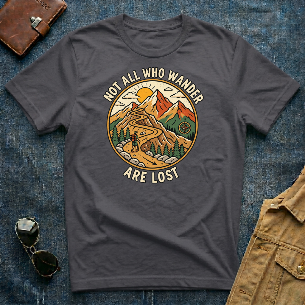 Not All Who Wander Are Lost T Shirt