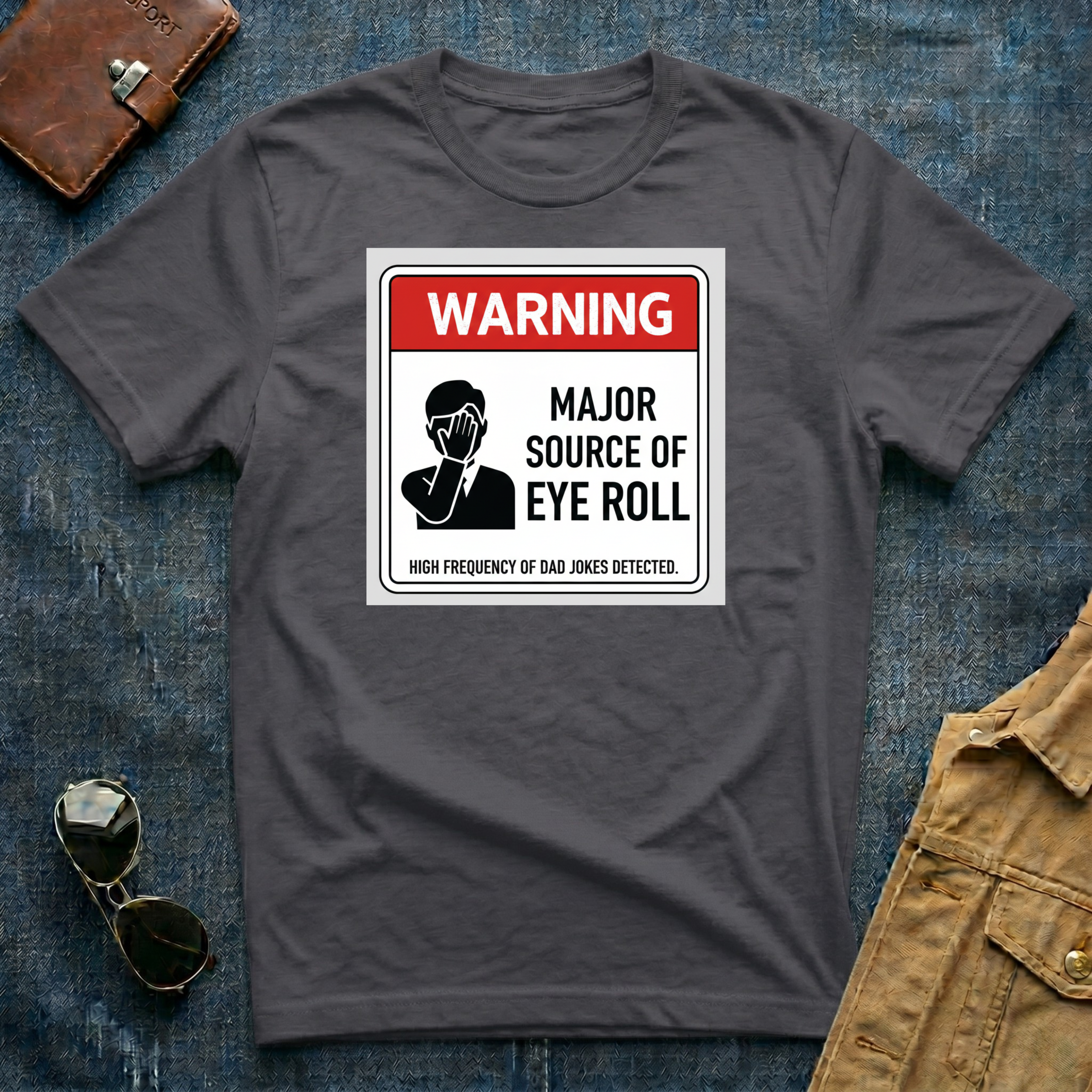 Warning: Major Source of Eye Roll T-Shirt