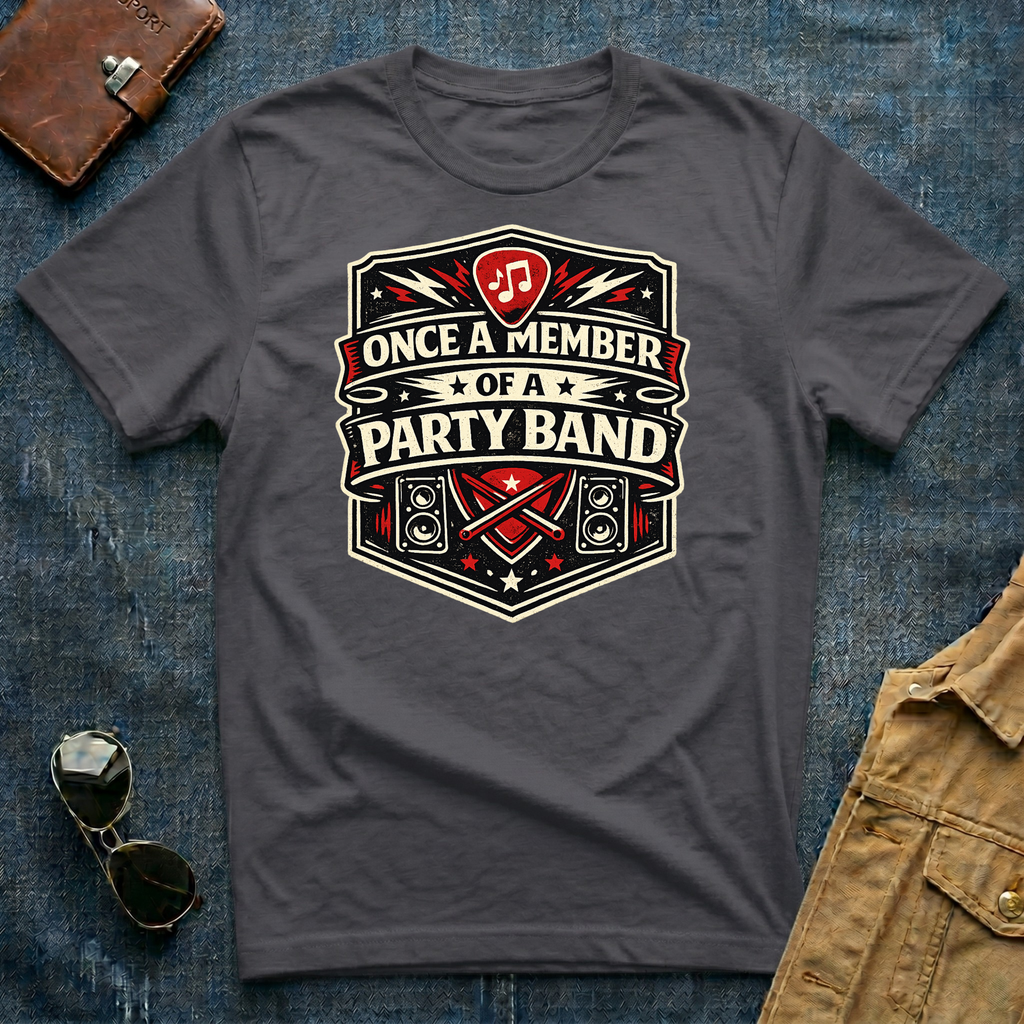 Once a Member of a Party Band T Shirt