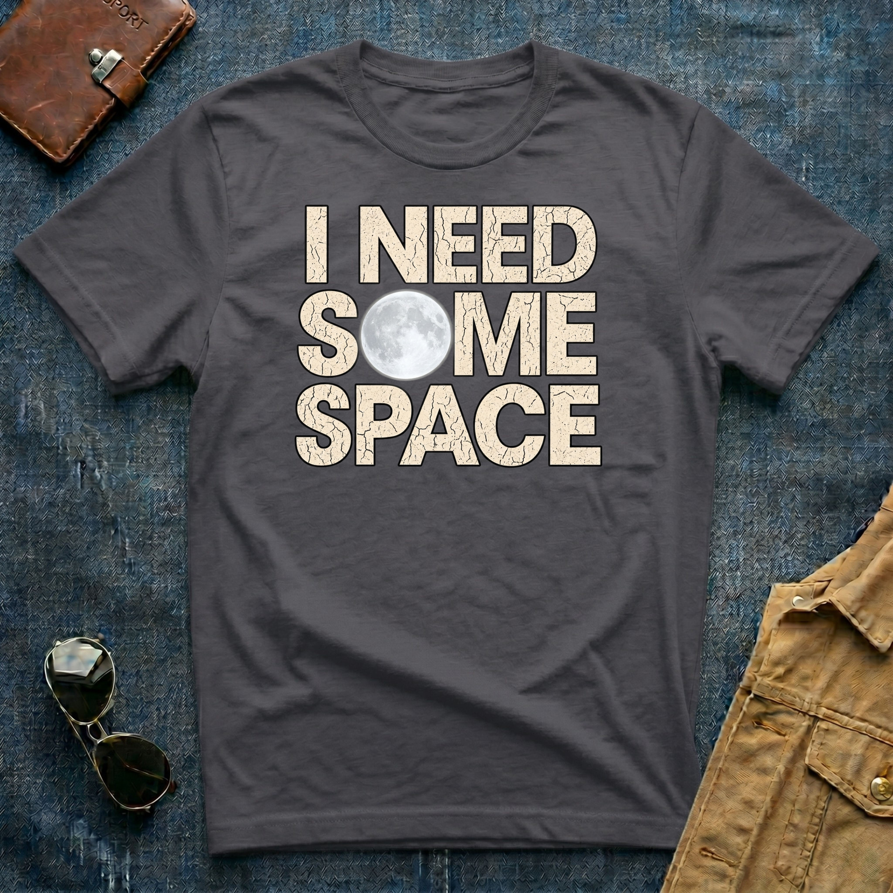I Need Some Space Full Moon T‑Shirt