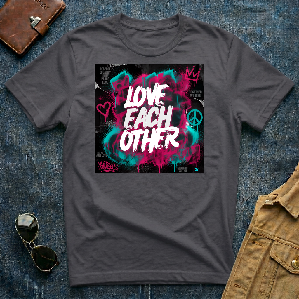 Love Each Other Grafiti T-Shirt