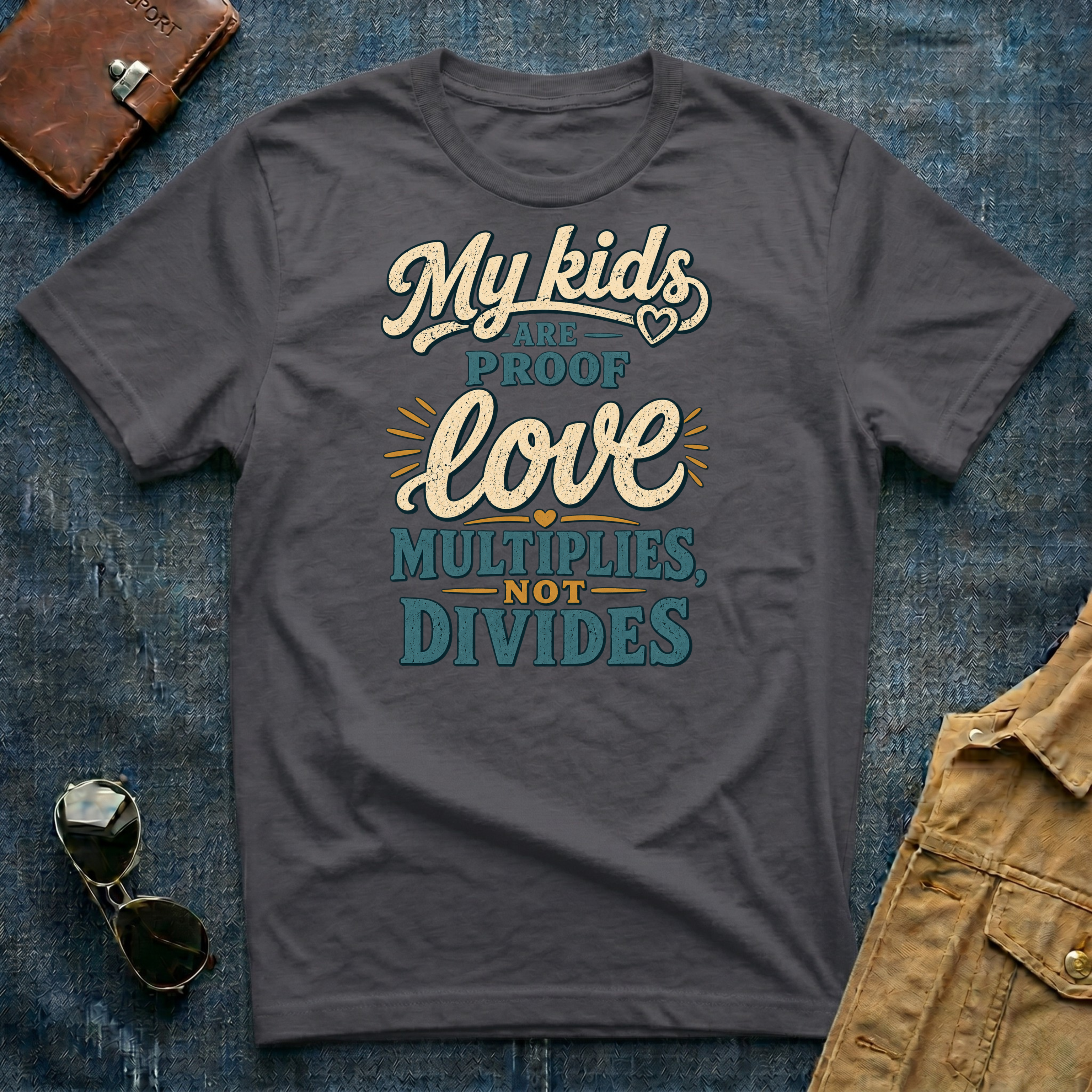 My Kids Are Proof Love Multiplies T Shirt