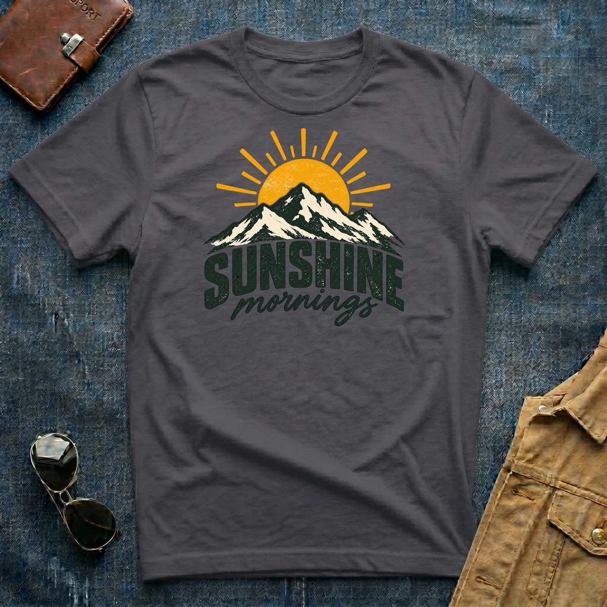 Sunshine Morning Hill T-Shirt