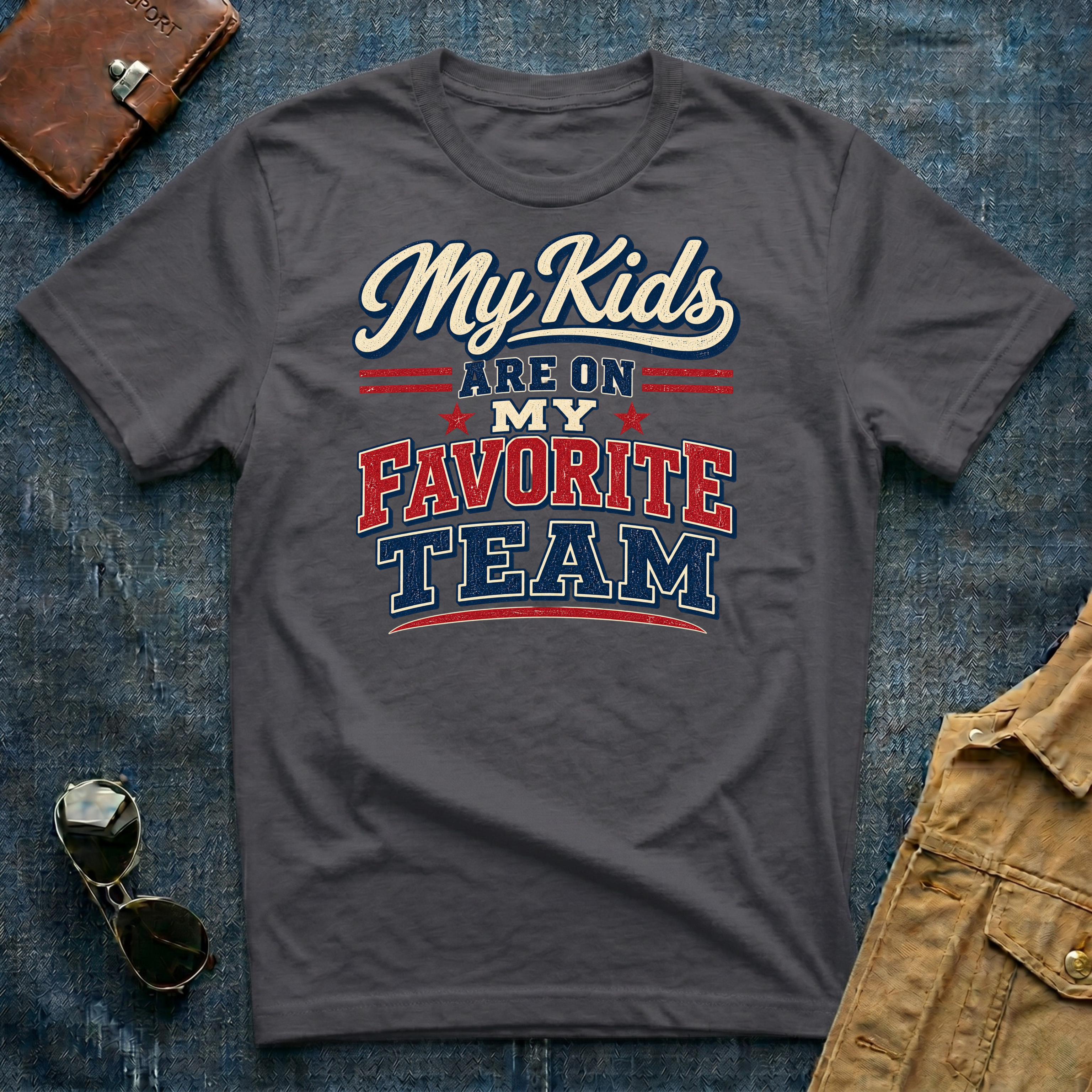 My Kids Are On My Favorite Team T‑Shirt