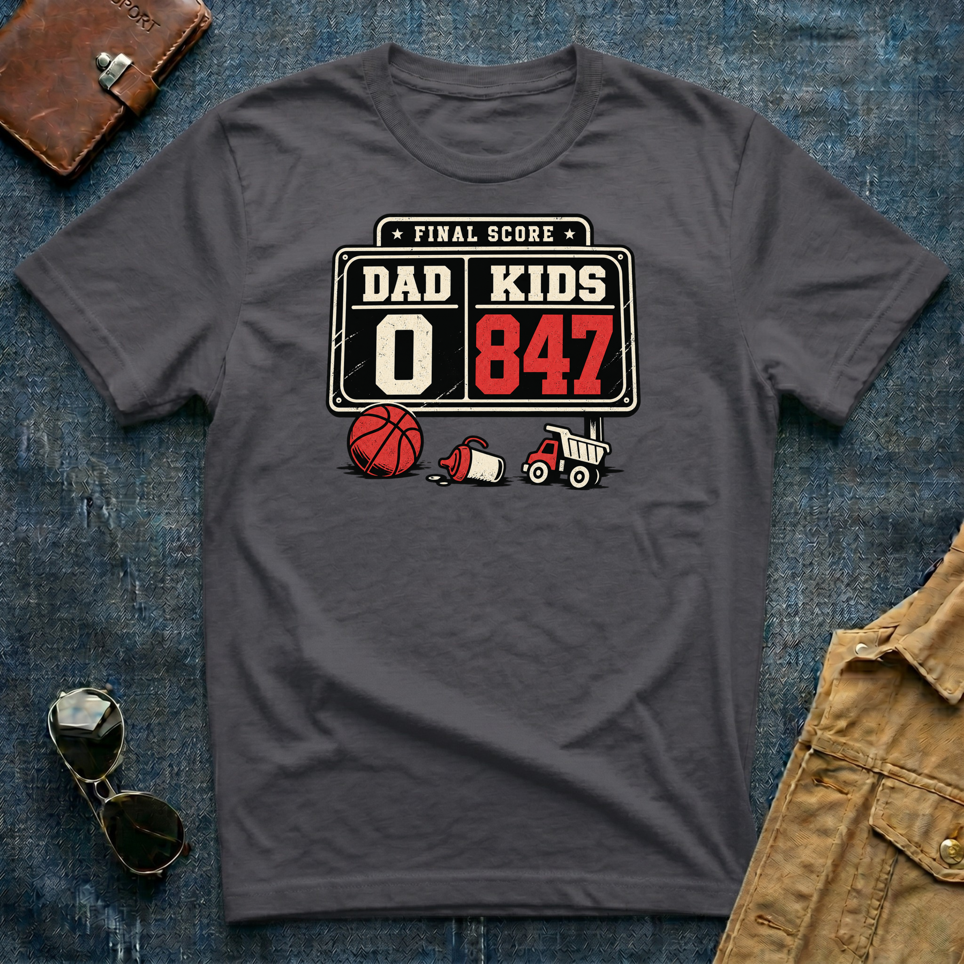 Final Score Dad 0 T Shirt