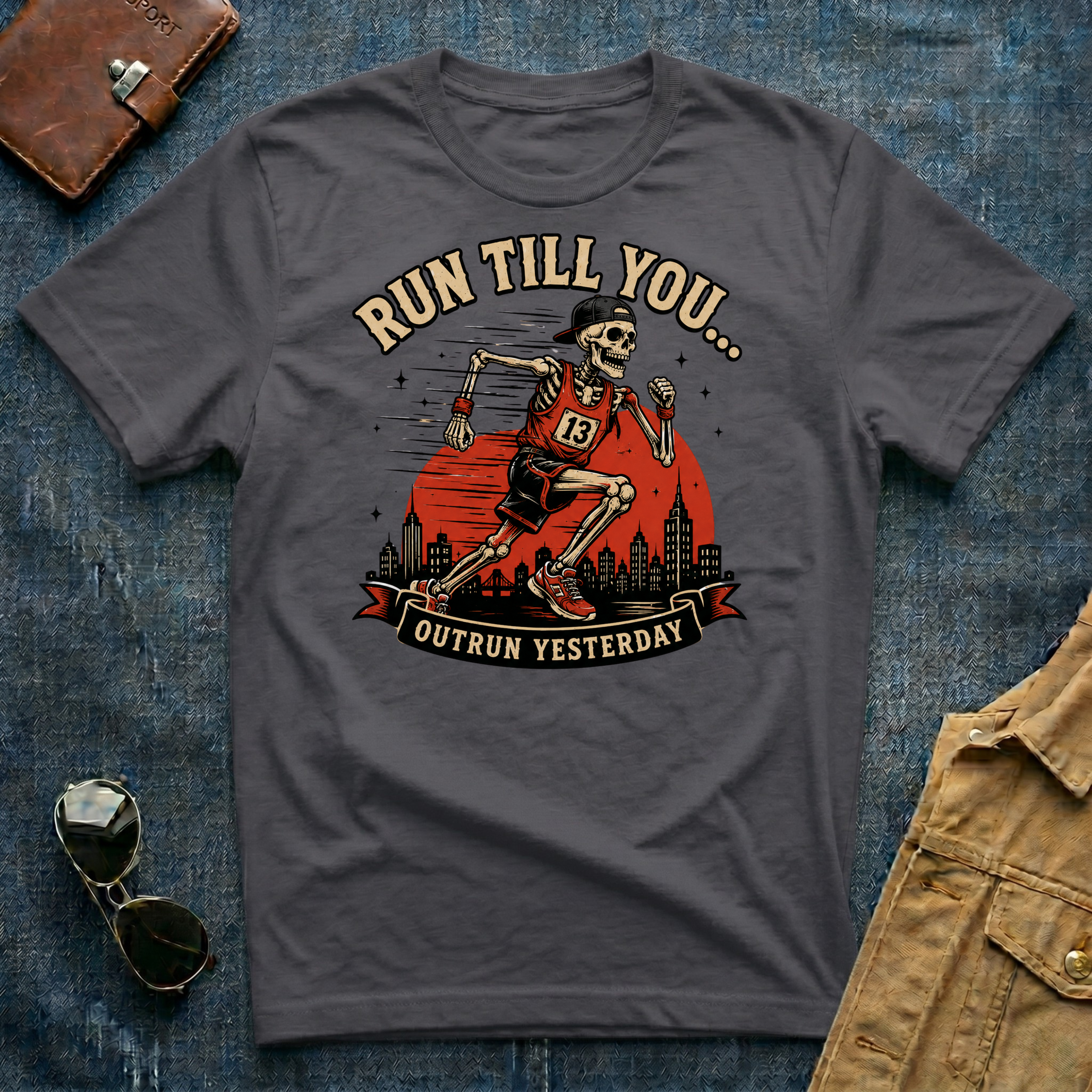 Run Till You Outrun Yesterday T‑Shirt