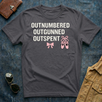 Outnumbered Outgunned Outspent 2 T Shirt