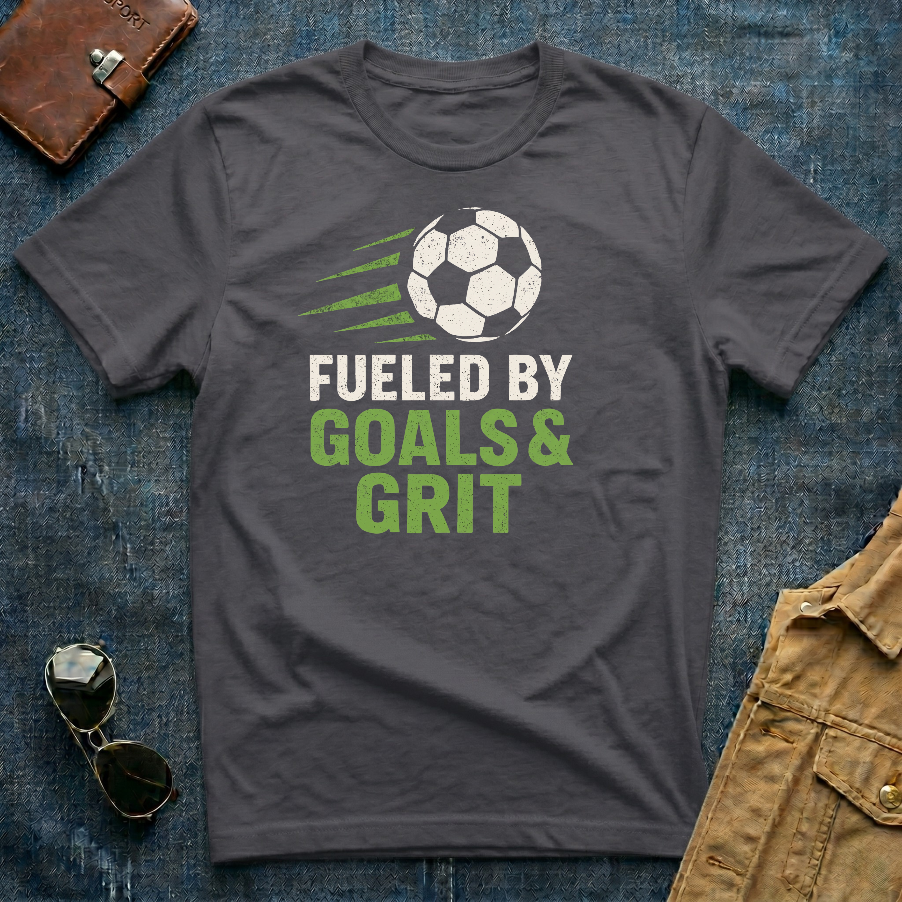 Fueled by Goals and Grit T-Shirt