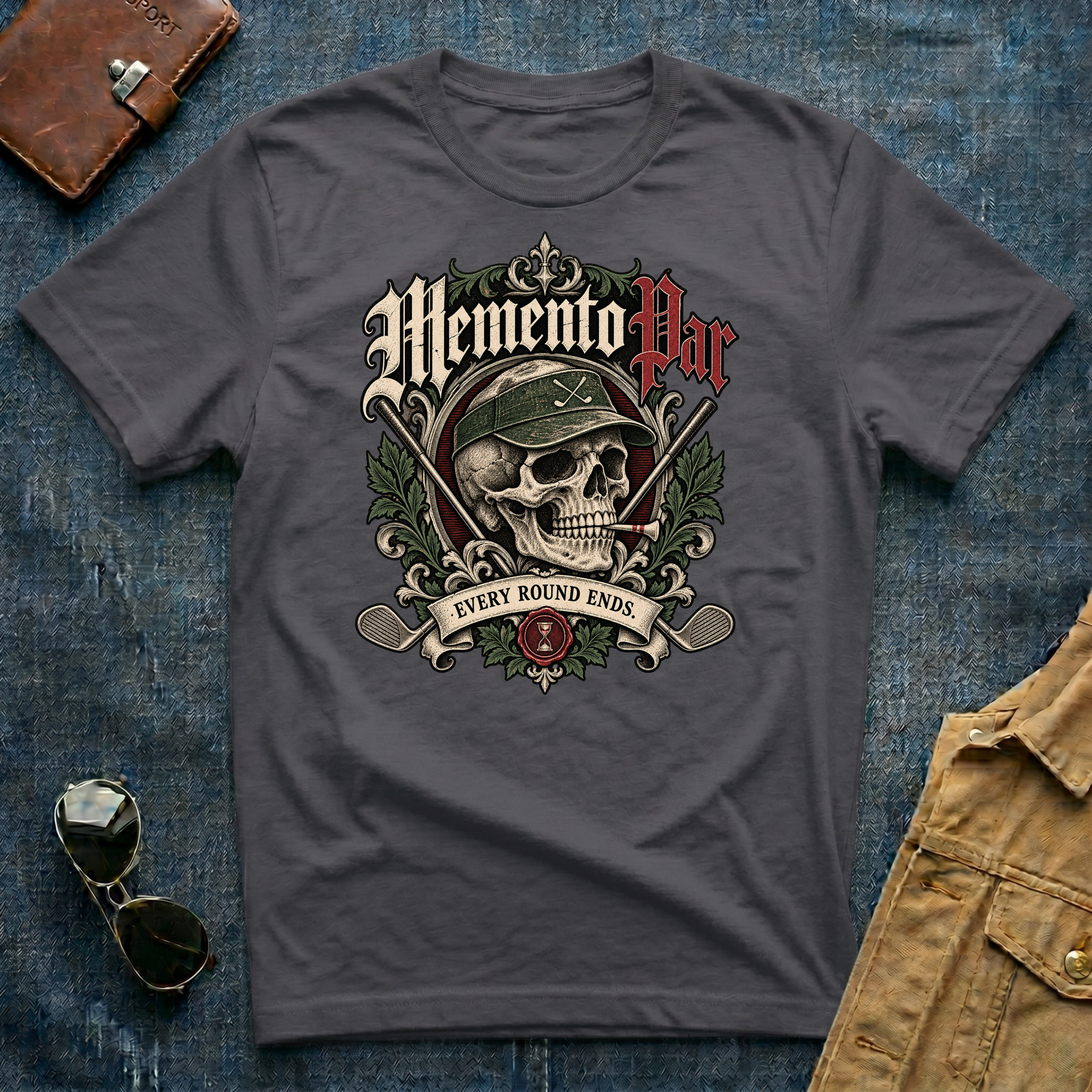 Memento Par Skull T-Shirt