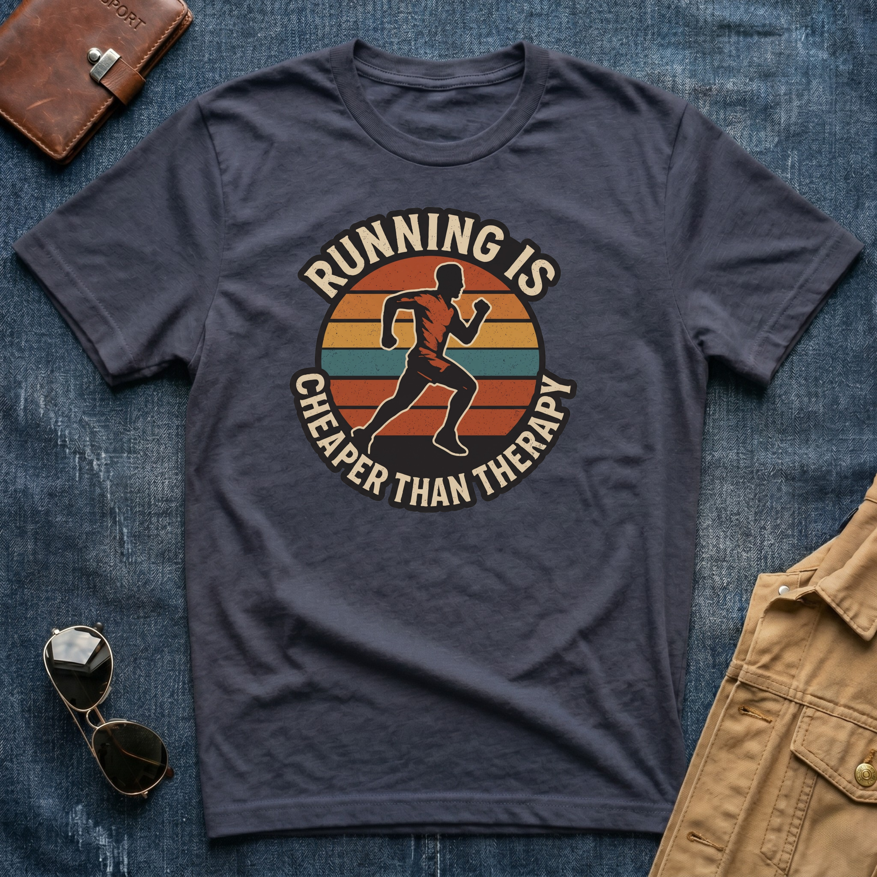 Running Cheaper Than Therapy T-Shirt