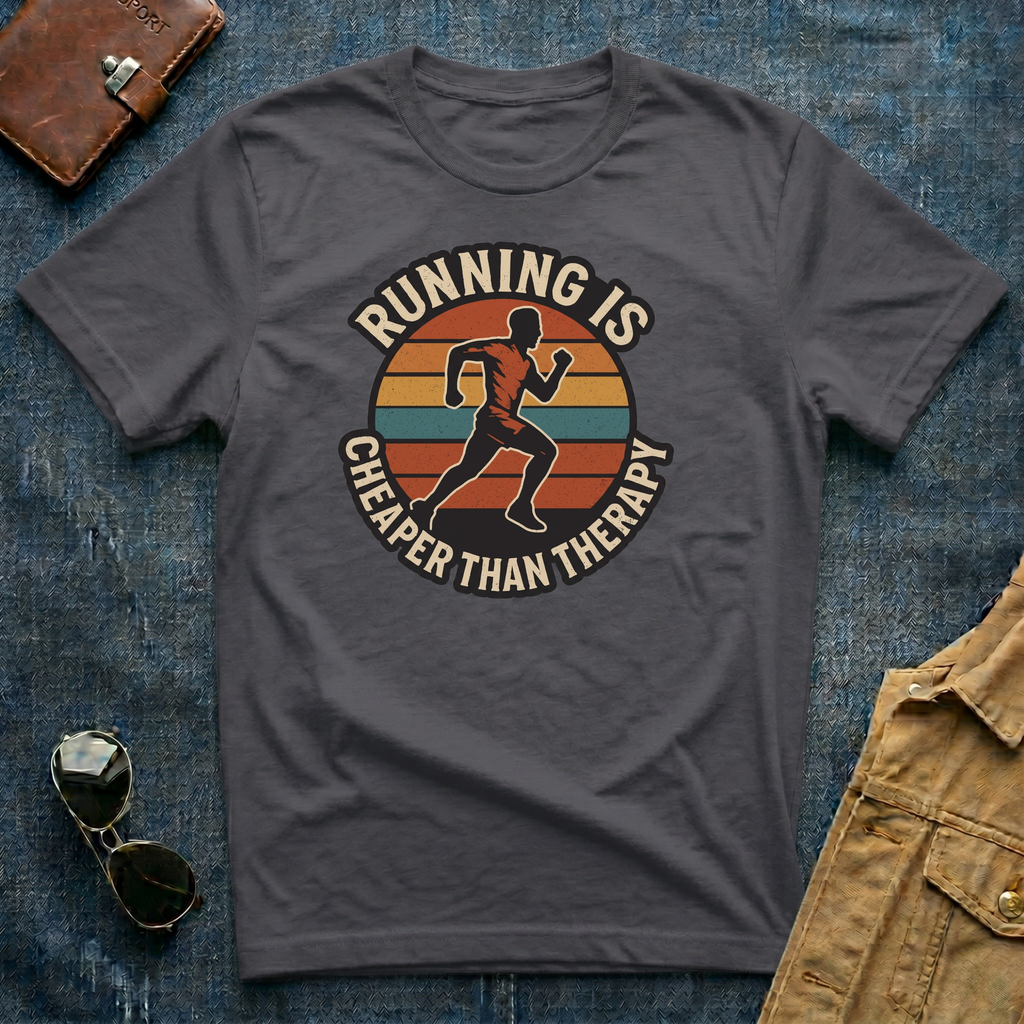 Running Cheaper Than Therapy T-Shirt