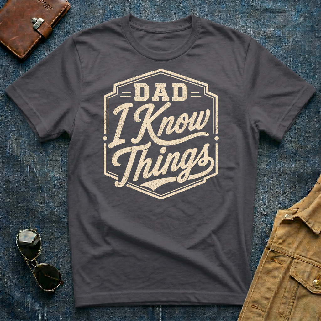 Dad I Know Things T-Shirt