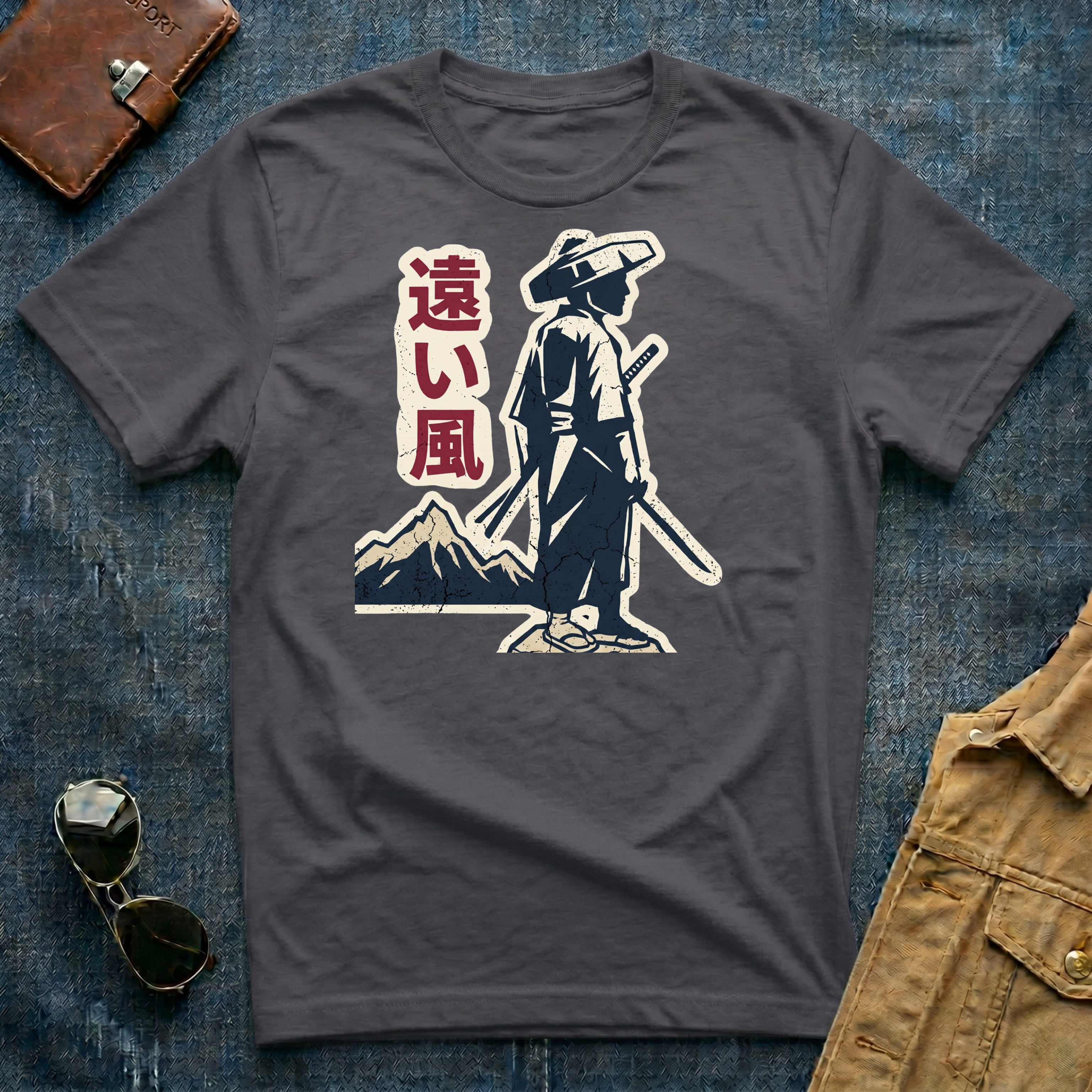 Distant Wind Katana T Shirt