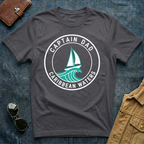 Captain Dad Caribbean Waters Blue T-Shirt