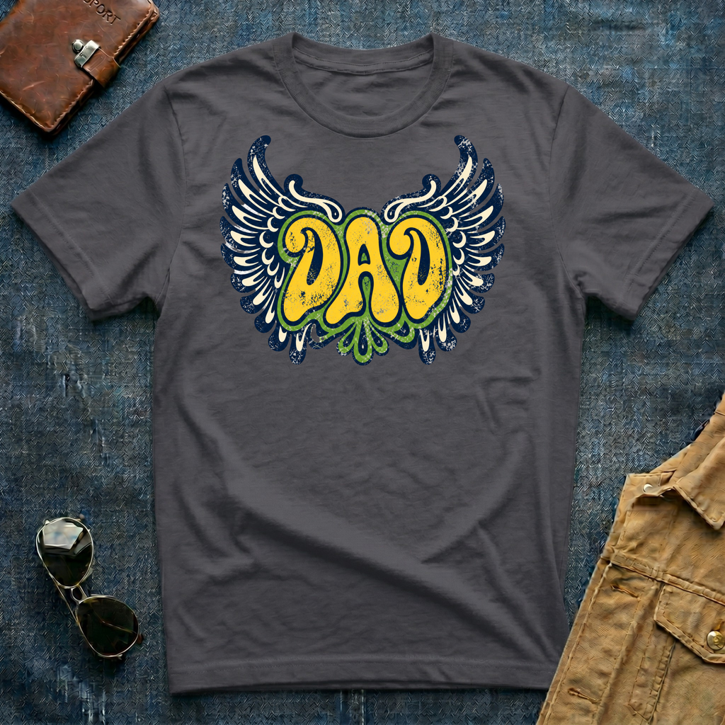 Yellow Dad Wings T-Shirt