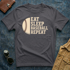 Eat Sleep Baseball Repeat T-Shirt