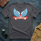 Dad’s Love Winged Heart T-Shirt