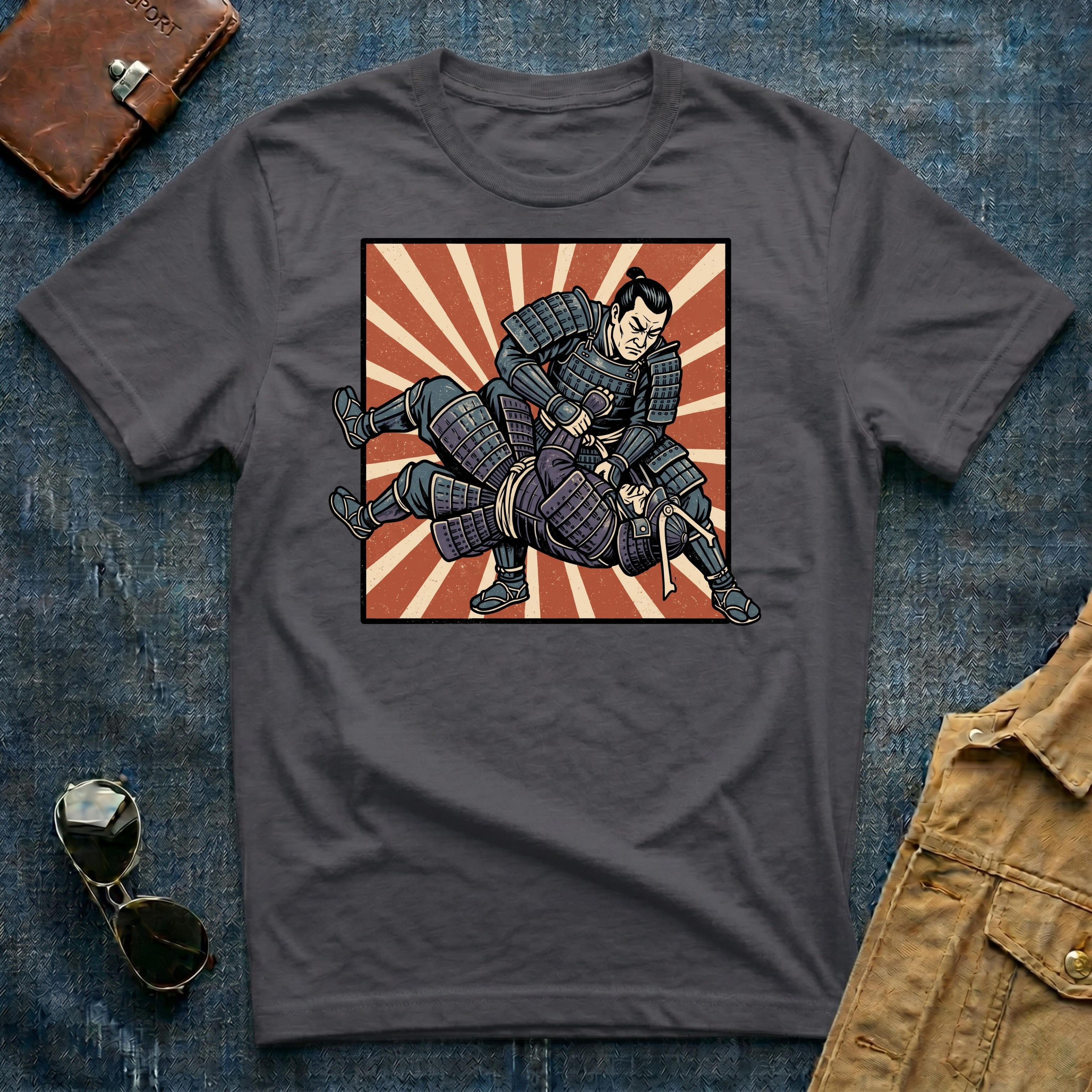 Samurai Take Down T Shirt