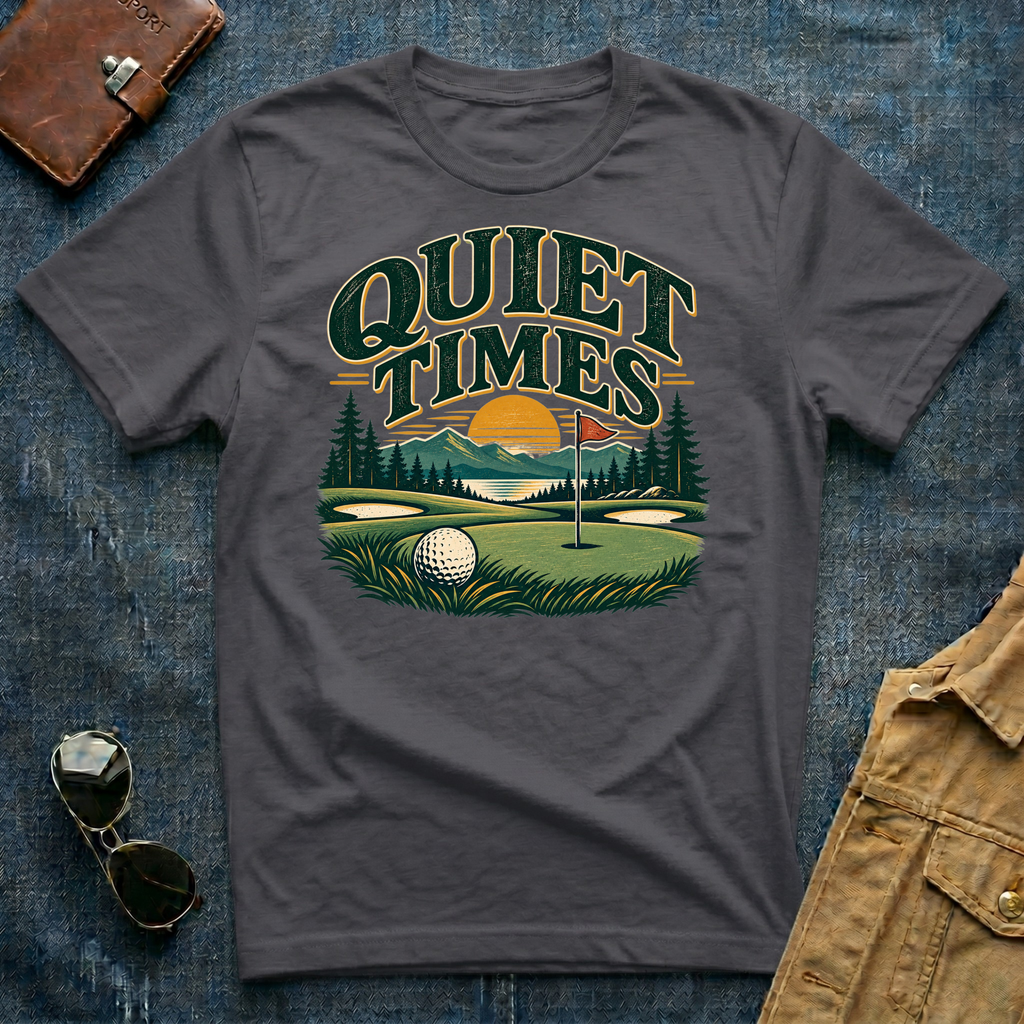 Quiet Times Golf T Shirt