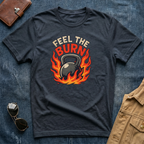 Feel the Burn Kettlebell T-Shirt