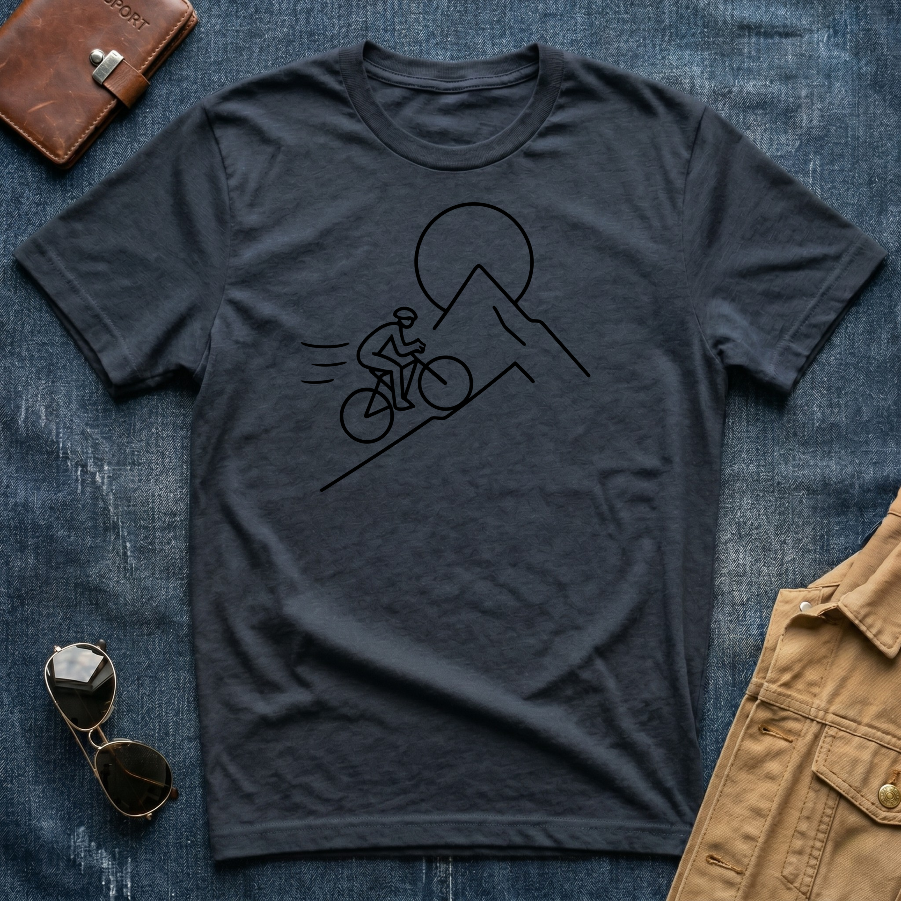 Uphill Cycle T-Shirt