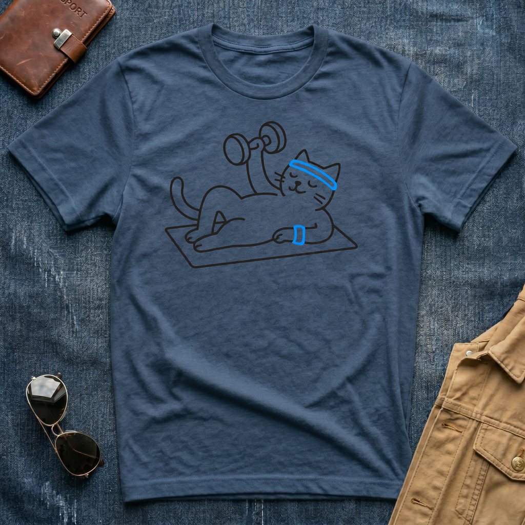 Glowing blue arcs T-Shirt