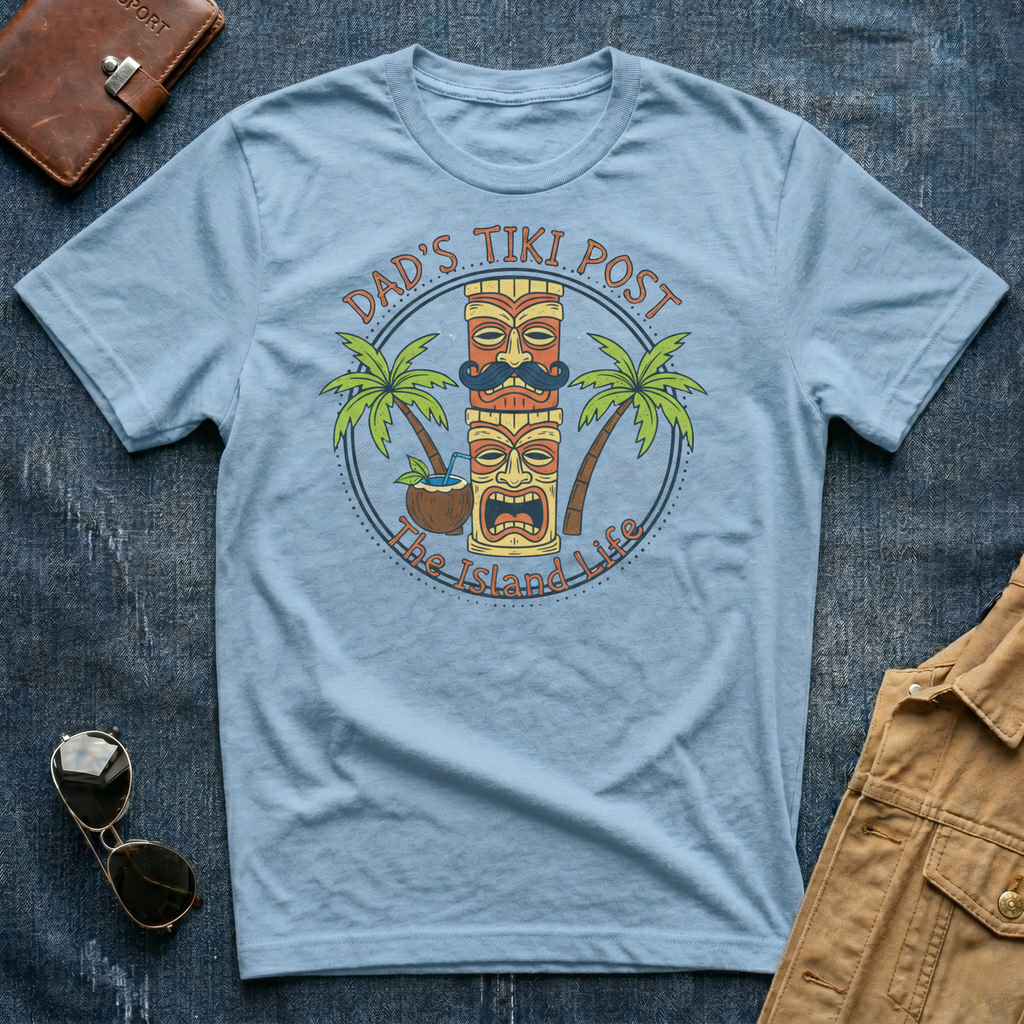 Dad's Tiki Post T Shirt