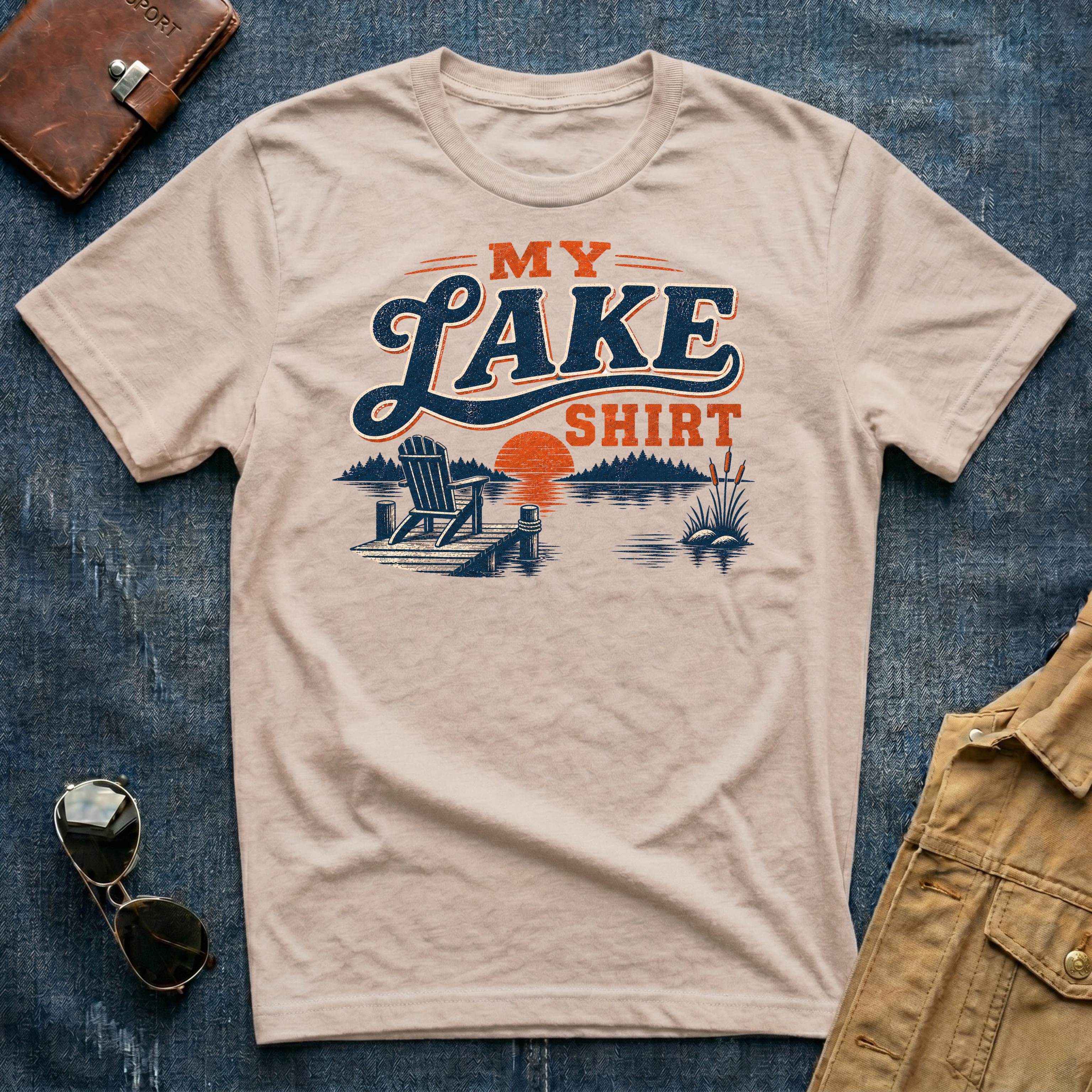 My Lake Shirt Adirondack T-Shirt