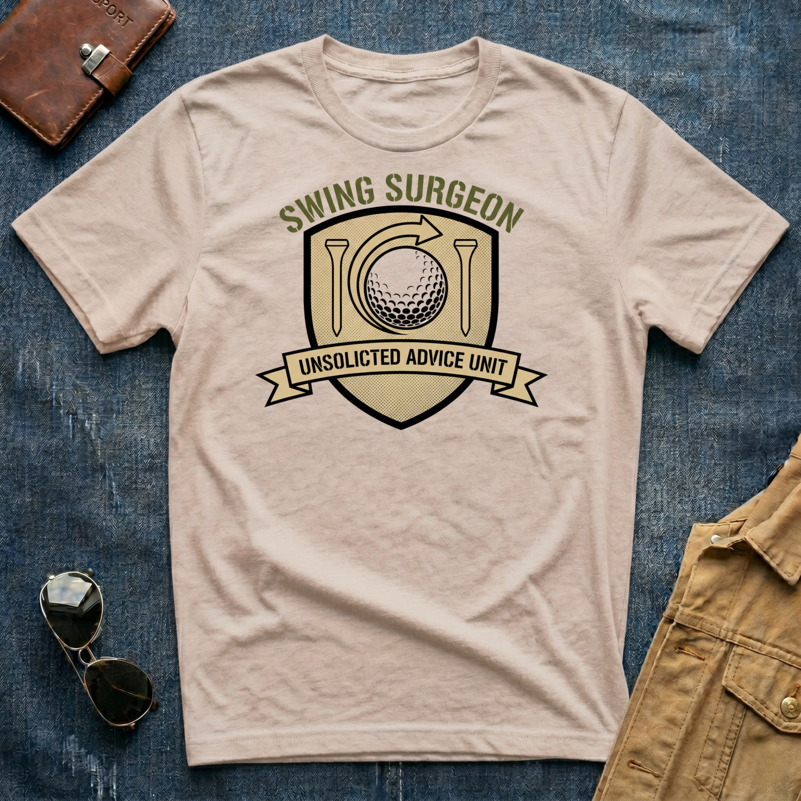 Swing Surgeon Unsolicited Advice Unit T Shirt